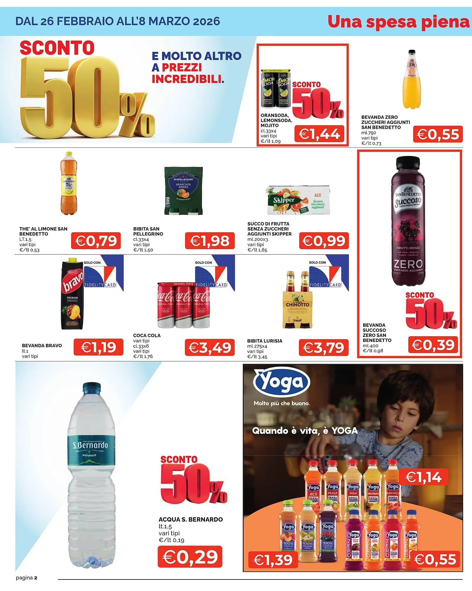 Volantino Mercatò Extra da 26 febbraio a 8 marzo di 2026 - Pagina del volantino 2