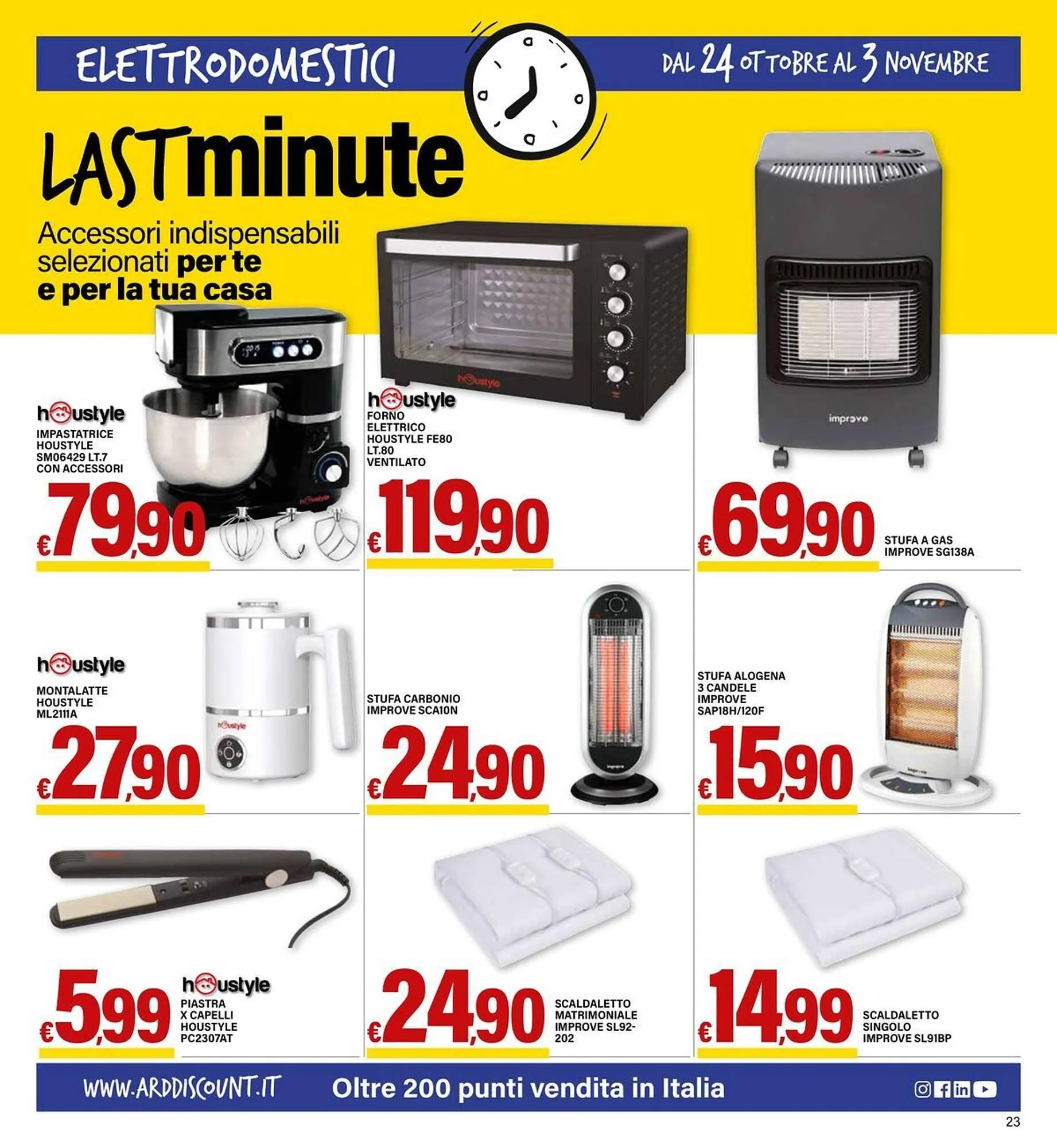 Volantino Ard Discount da 24 ottobre a 3 novembre di 2024 - Pagina del volantino 23