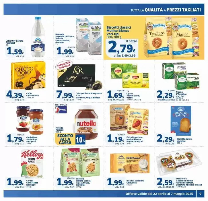 Sconti che volano alto, Superstore da 22 aprile a 7 maggio di 2025 - Pagina del volantino 9
