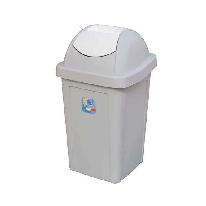 Duplast Pattumiera basculante 60 lt bianca