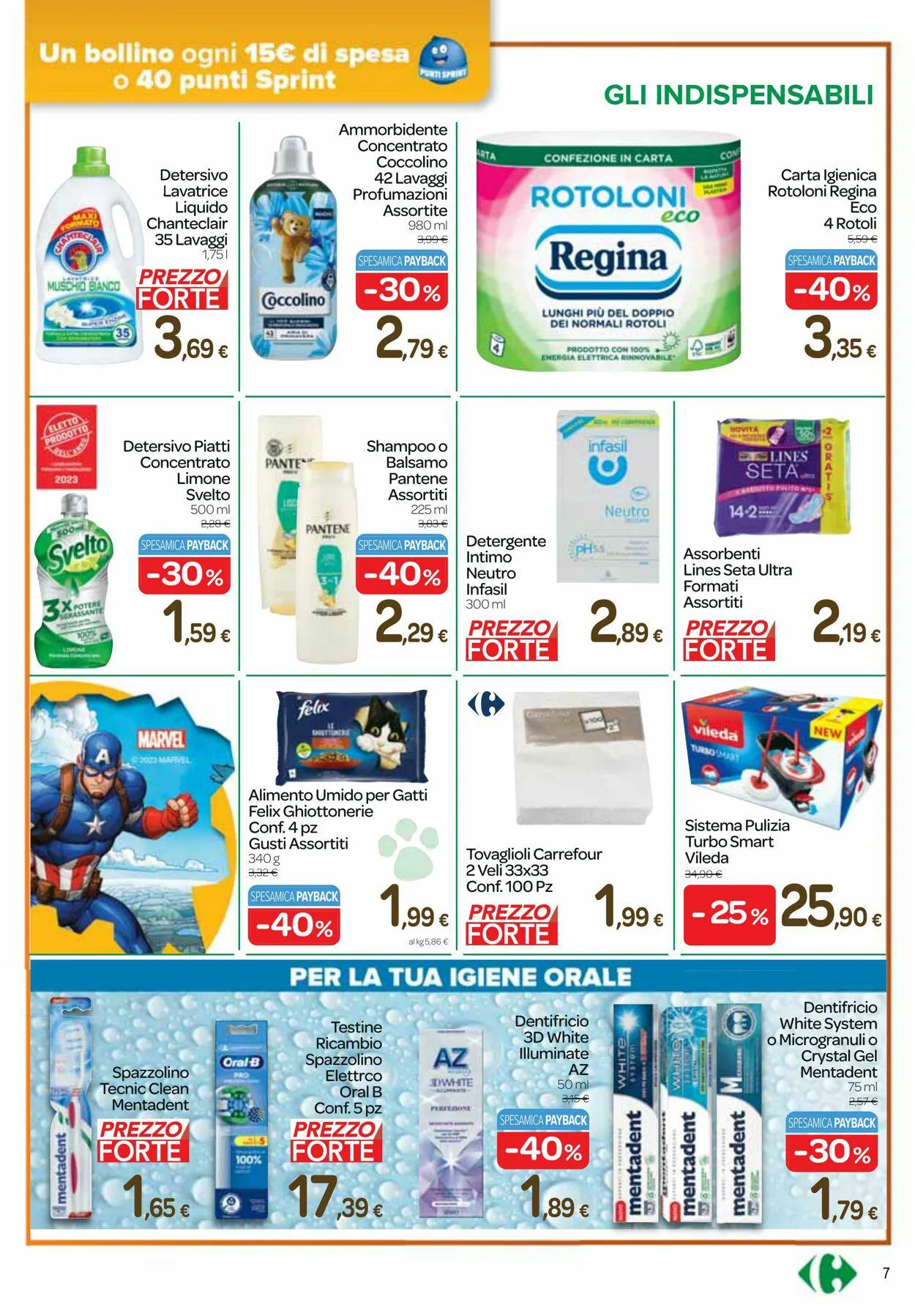 Carrefour Volantino attuale da 5 ottobre a 17 ottobre di 2023 - Pagina del volantino 7