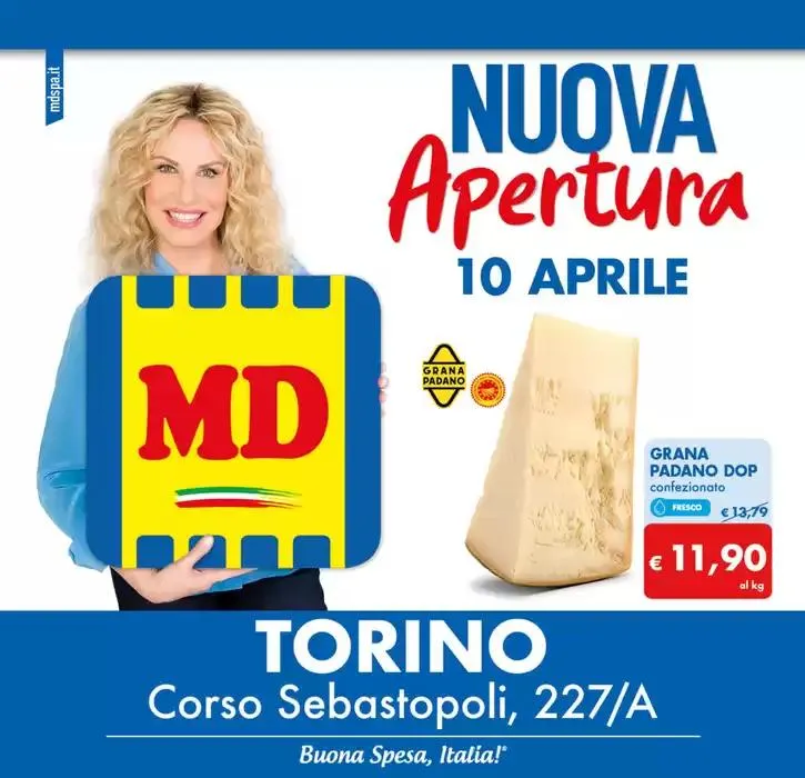 Nuova apertura Torino da 10 aprile a 20 aprile di 2025 - Pagina del volantino 1