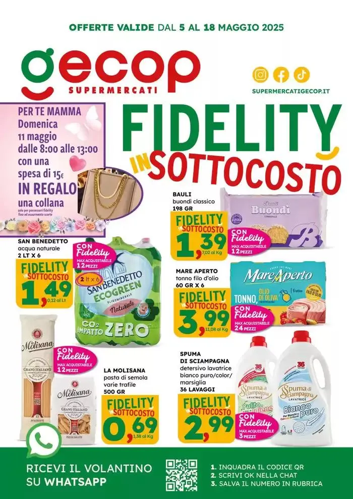Fidelity in sottocosto - 1