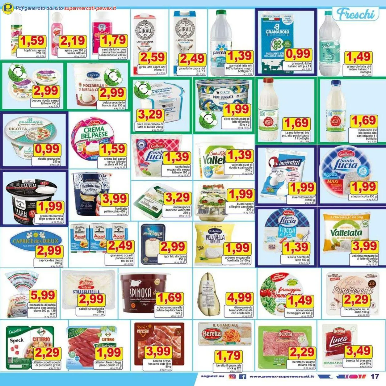 Pewex Volantino attuale da 29 aprile a 13 maggio di 2025 - Pagina del volantino 17