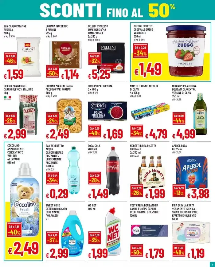 GRANDI MARCHE - SCONTI FINO AL 50% da 6 marzo a 16 marzo di 2025 - Pagina del volantino 3