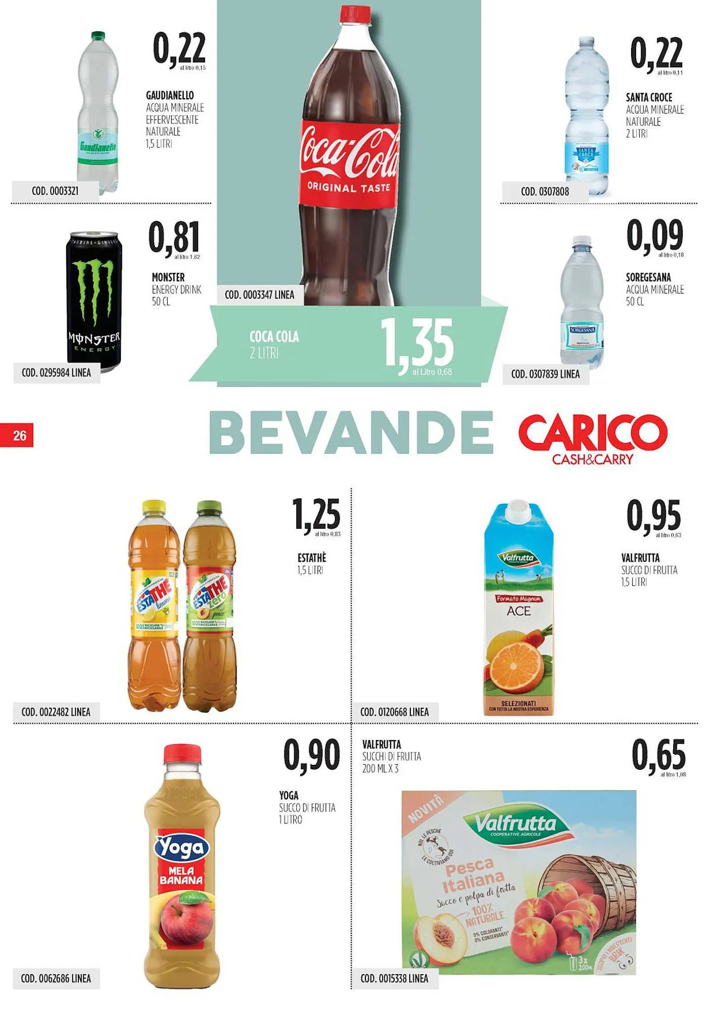 Volantino Carico Cash & Carry da 30 aprile a 13 maggio di 2026 - Pagina del volantino 26