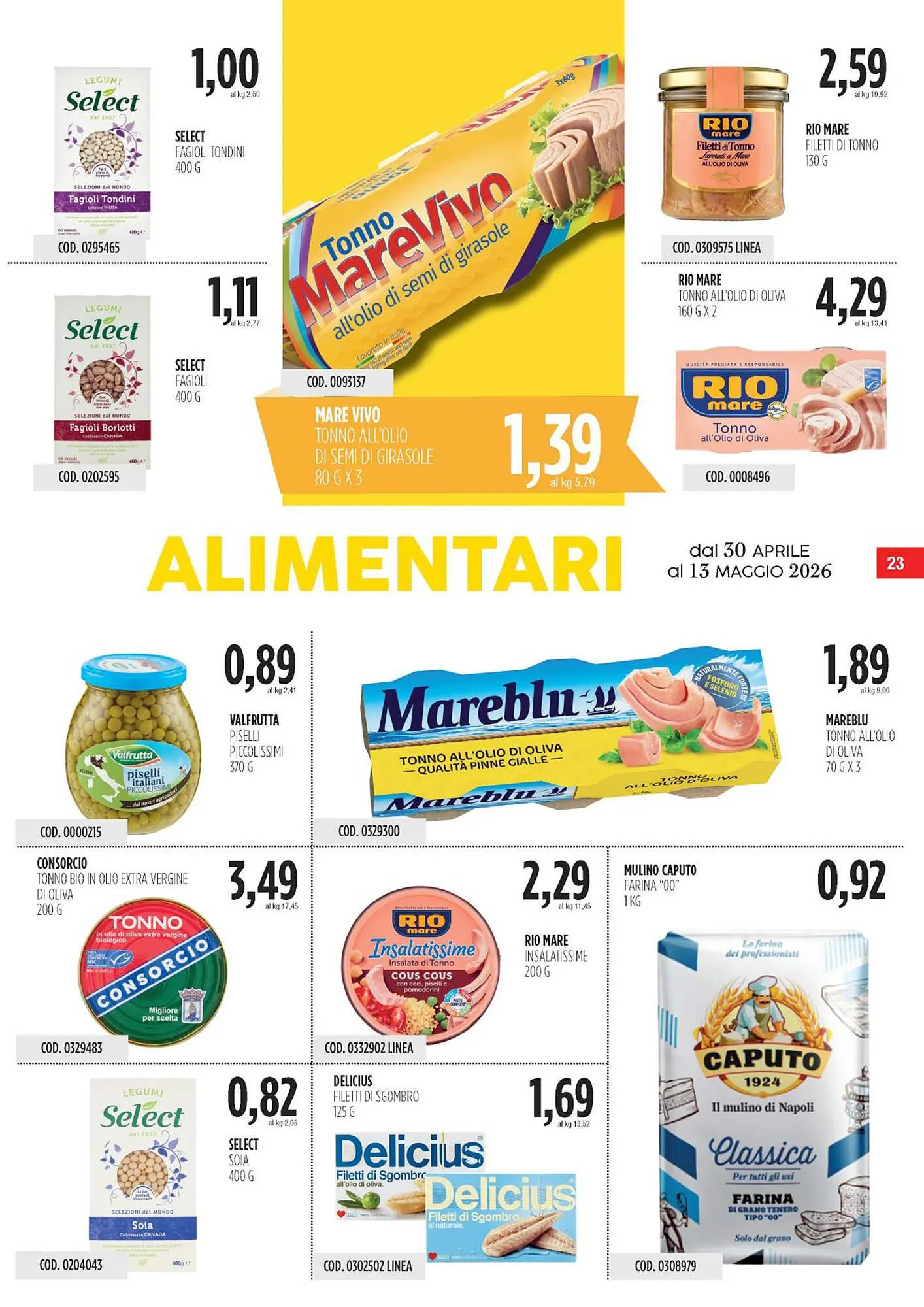 Volantino Carico Cash & Carry da 30 aprile a 13 maggio di 2026 - Pagina del volantino 23