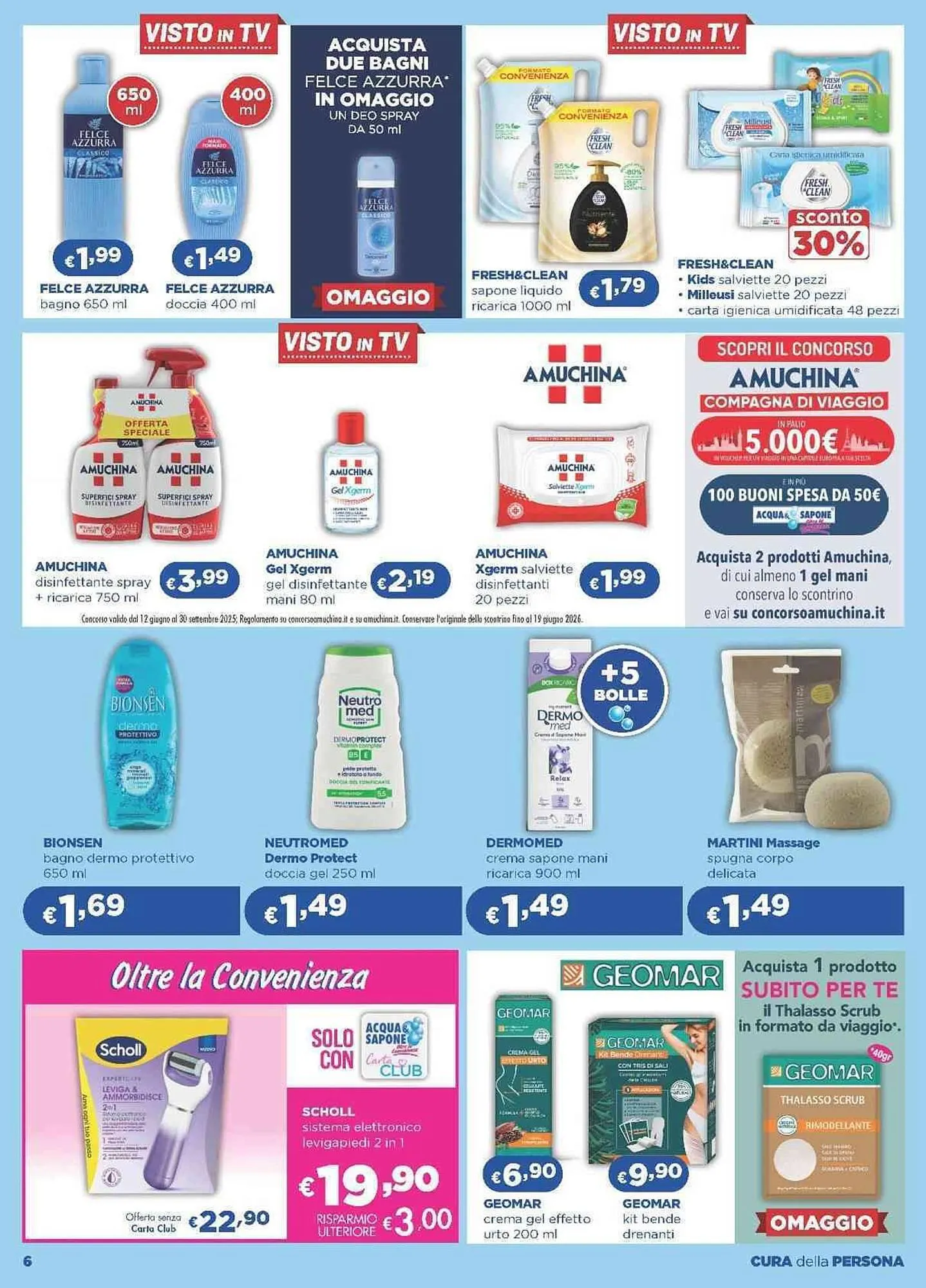 Volantino Acqua & Sapone da 3 luglio a 22 luglio di 2025 - Pagina del volantino 6