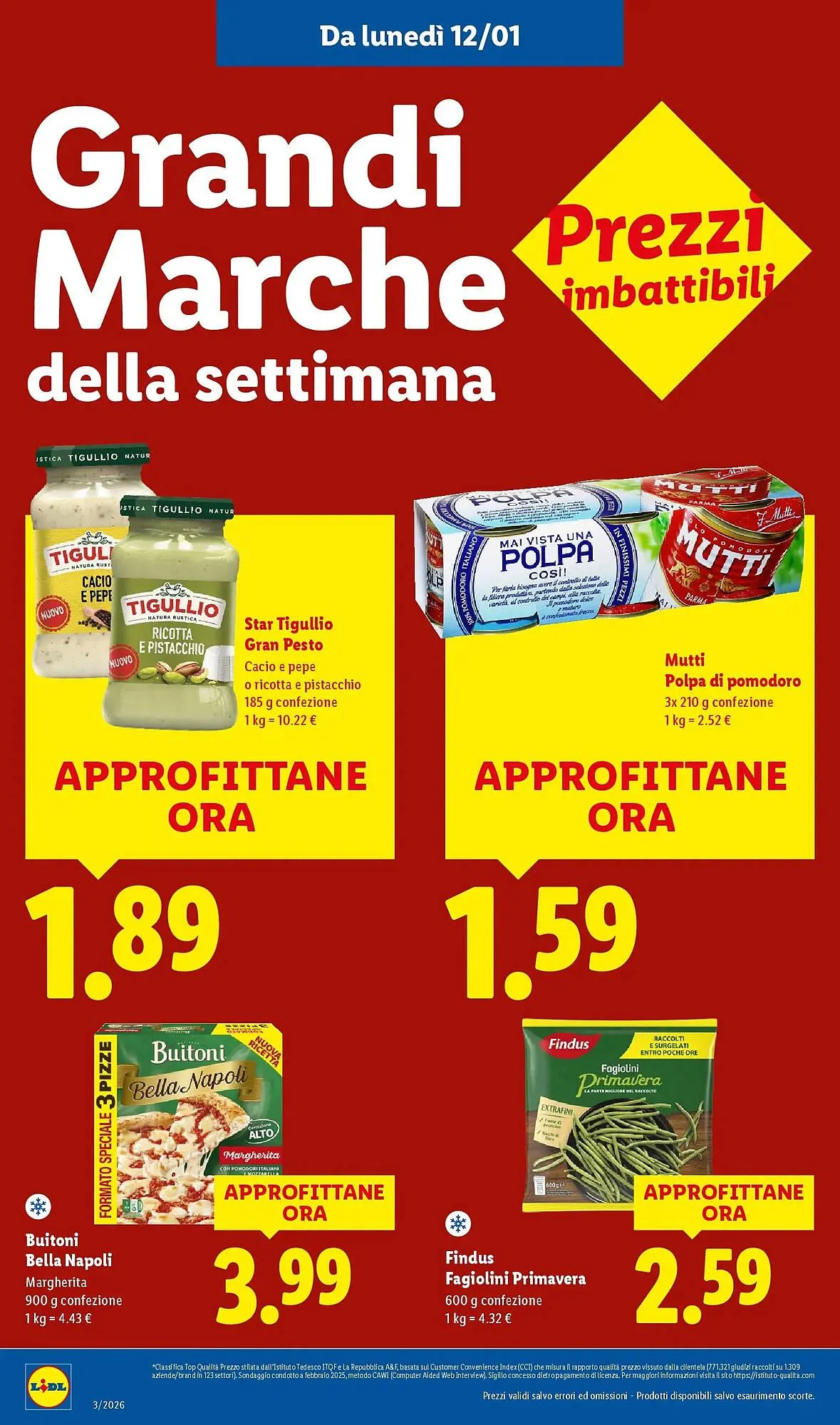 Volantino Lidl da 8 gennaio a 15 gennaio di 2026 - Pagina del volantino 12