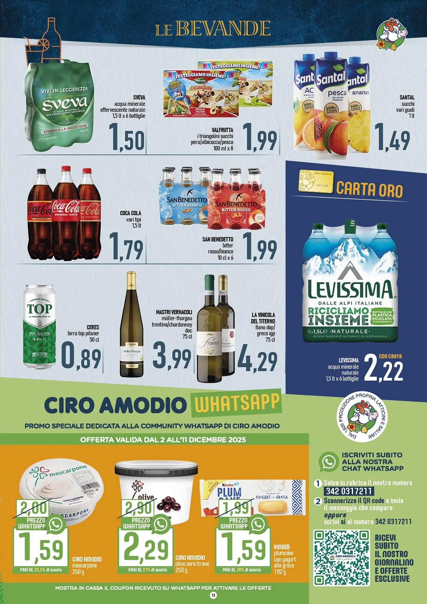 Volantino Ciro Amodio da 2 dicembre a 11 dicembre di 2025 - Pagina del volantino 11