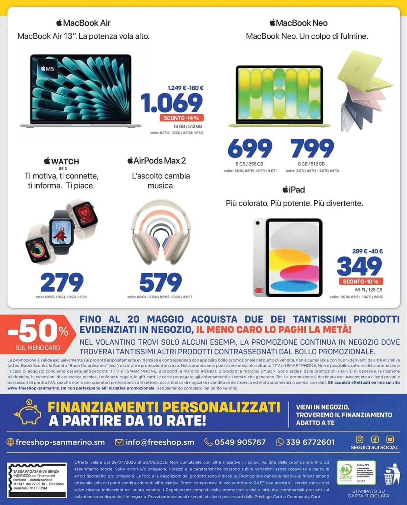 Volantino FreeShop da 28 aprile a 20 maggio di 2026 - Pagina del volantino 9