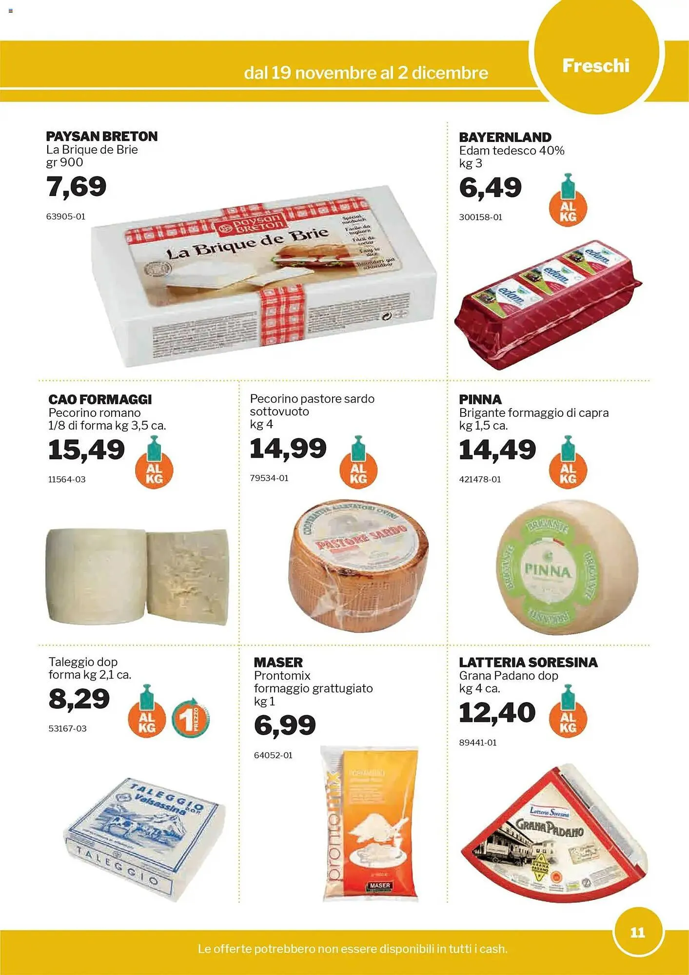 Volantino GrosMarket da 19 novembre a 2 dicembre di 2025 - Pagina del volantino 11