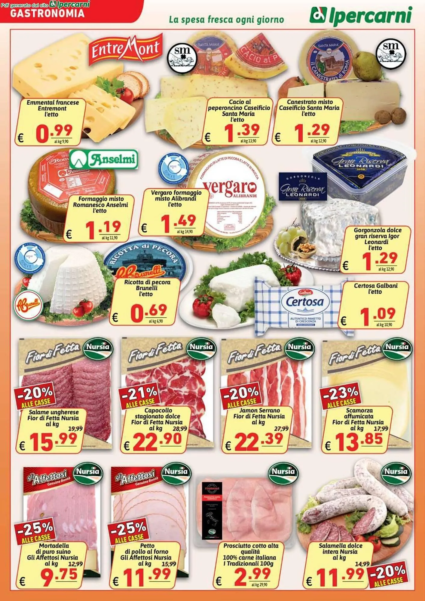 Volantino Ipercarni da 8 ottobre a 16 ottobre di 2025 - Pagina del volantino 6
