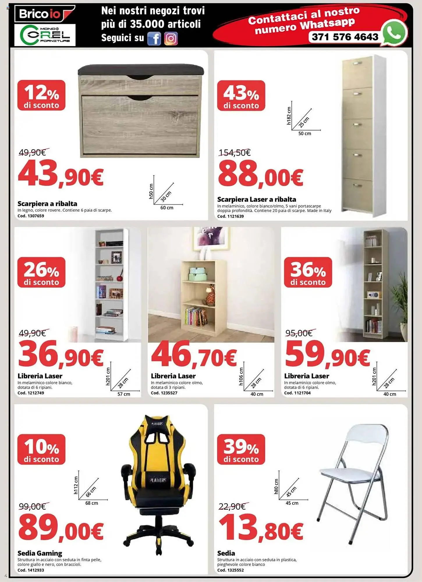 Volantino Brico Io da 16 ottobre a 9 novembre di 2025 - Pagina del volantino 4