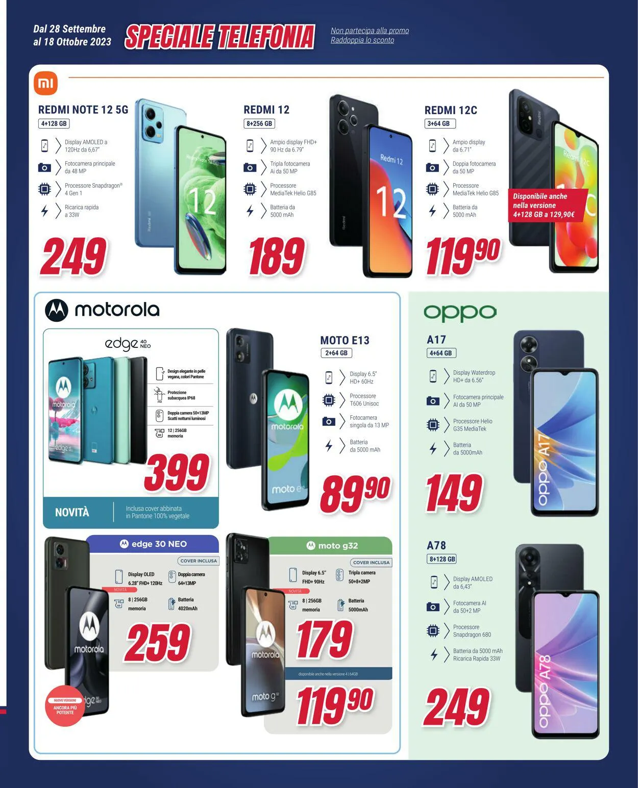 Trony - Roma Volantino attuale da 28 settembre a 18 ottobre di 2023 - Pagina del volantino 14