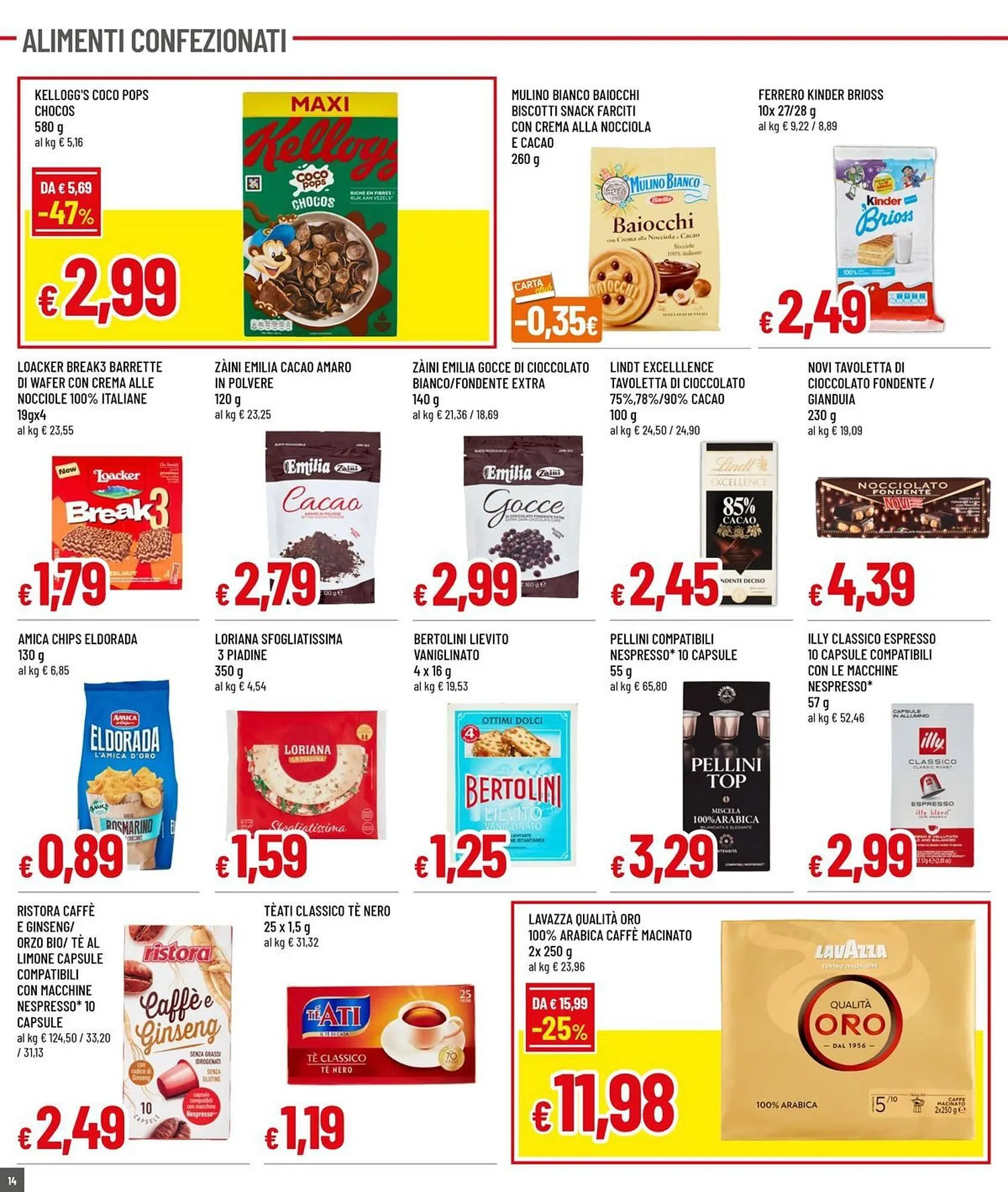 Volantino Famila Superstore da 2 ottobre a 15 ottobre di 2025 - Pagina del volantino 14