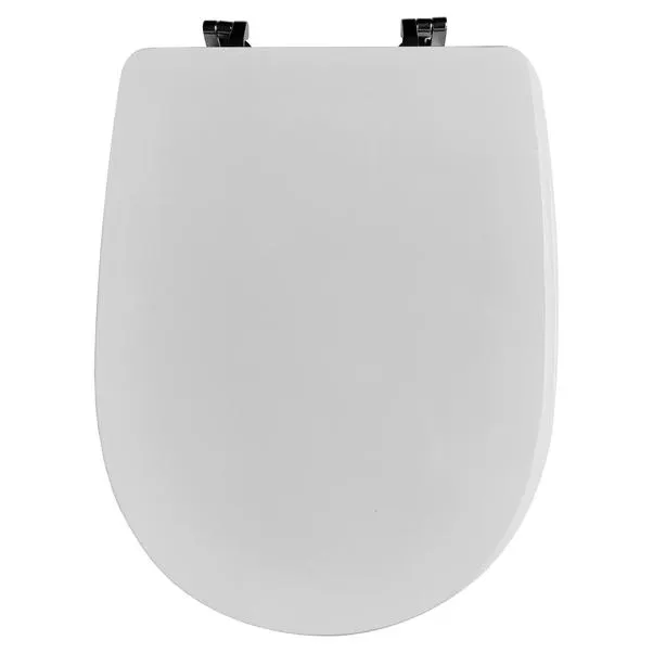 Sedile wc serie aretusina mdf bianco cerniere metallo