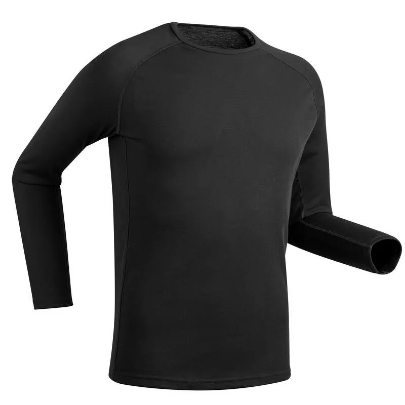 Maglia termica sci uomo BL100 nera