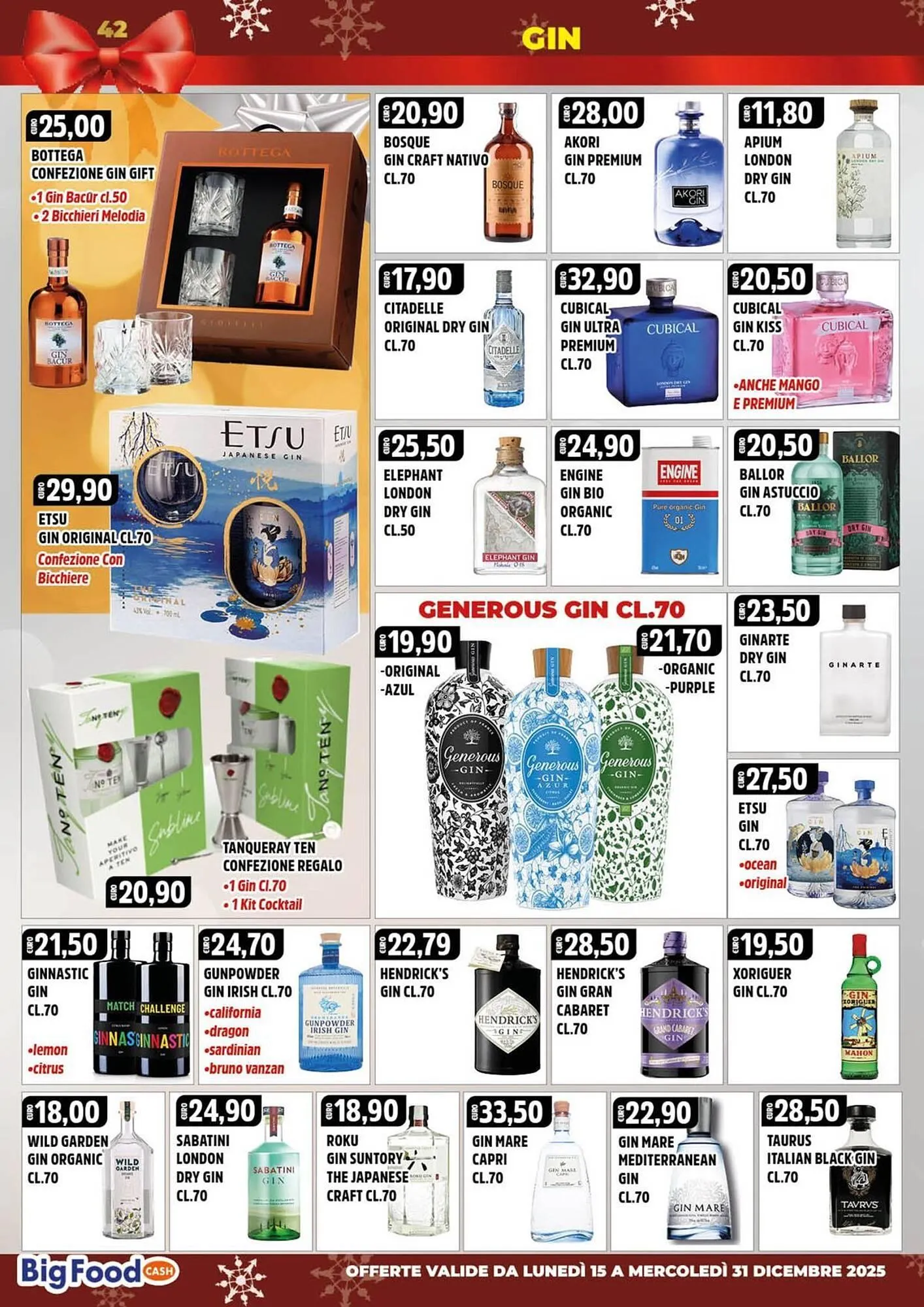 Volantino Big Food da 15 dicembre a 31 dicembre di 2025 - Pagina del volantino 42