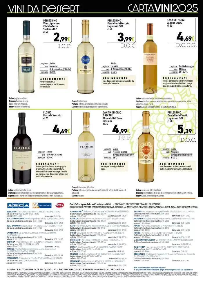 CARTA VINI 2025 da 24 marzo a 20 aprile di 2025 - Pagina del volantino 24