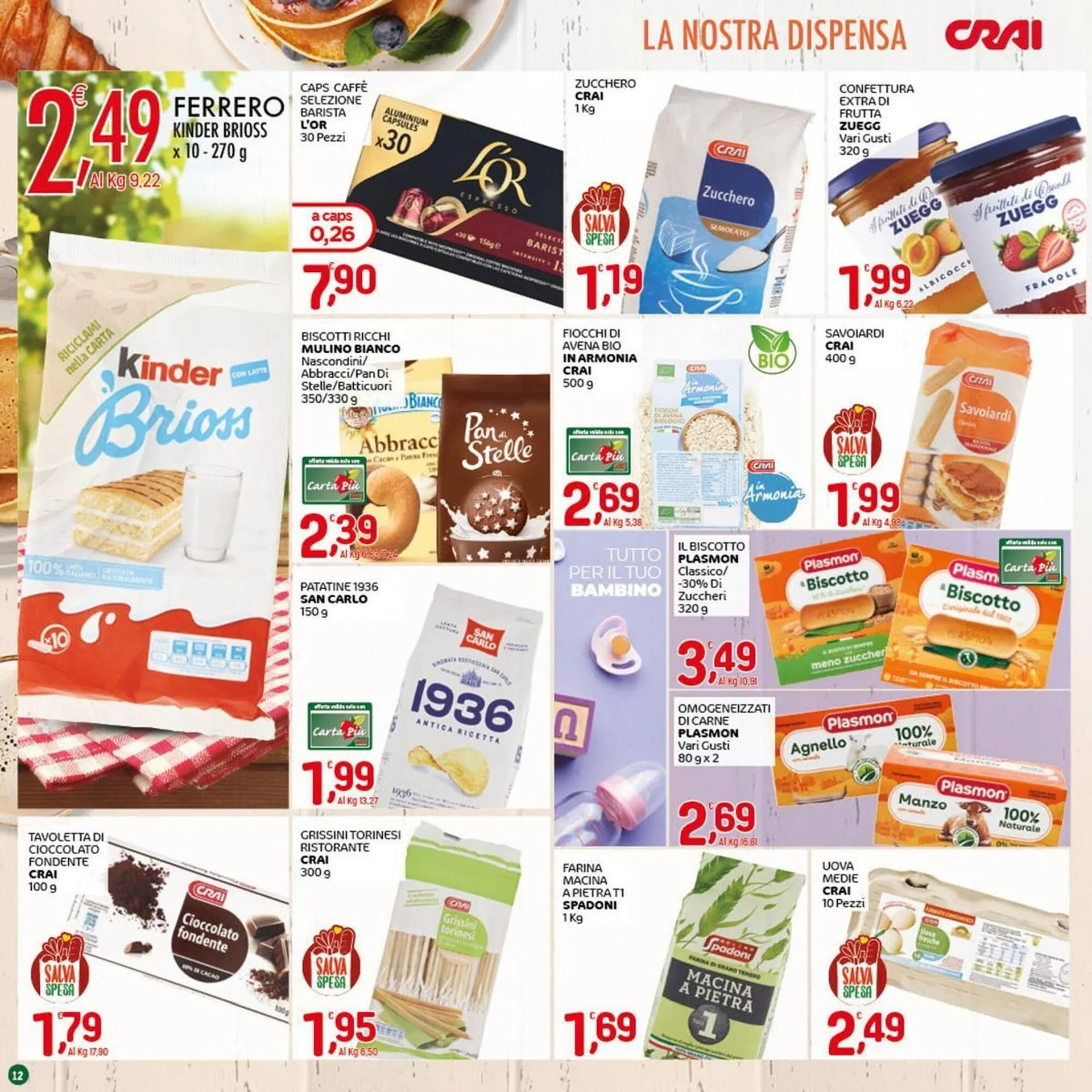 Volantino Crai da 4 dicembre a 14 dicembre di 2025 - Pagina del volantino 12