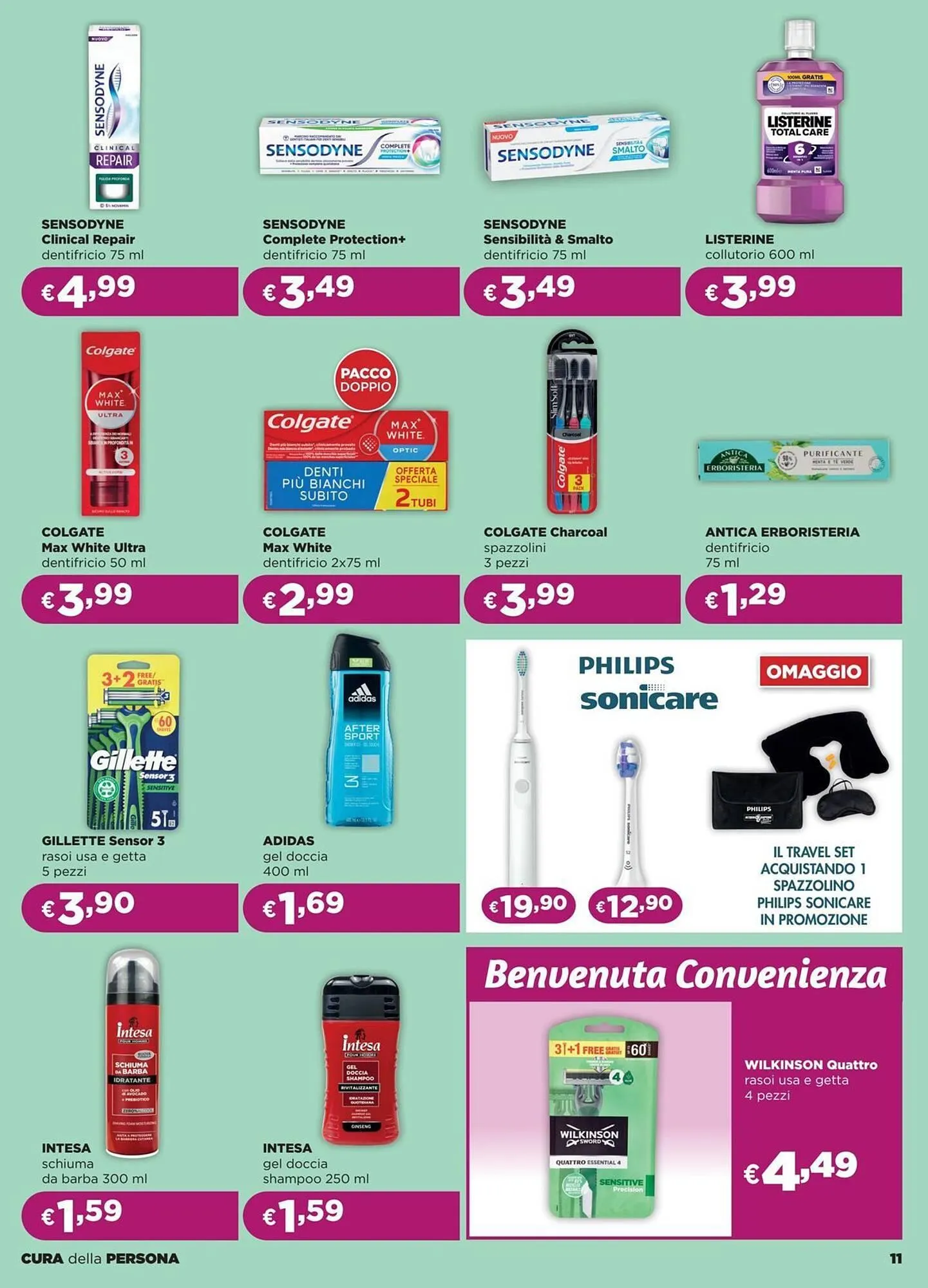 volantino La Saponeria da 4 settembre a 23 settembre di 2025 - Pagina del volantino 11