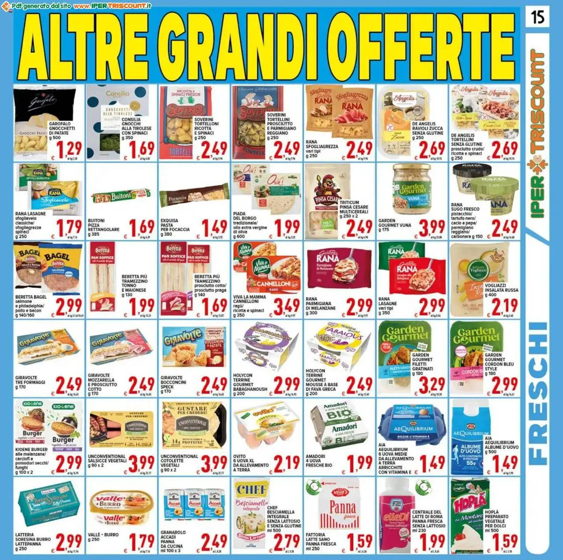 Volantino Iper Triscount da 25 luglio a 5 agosto di 2025 - Pagina del volantino 15