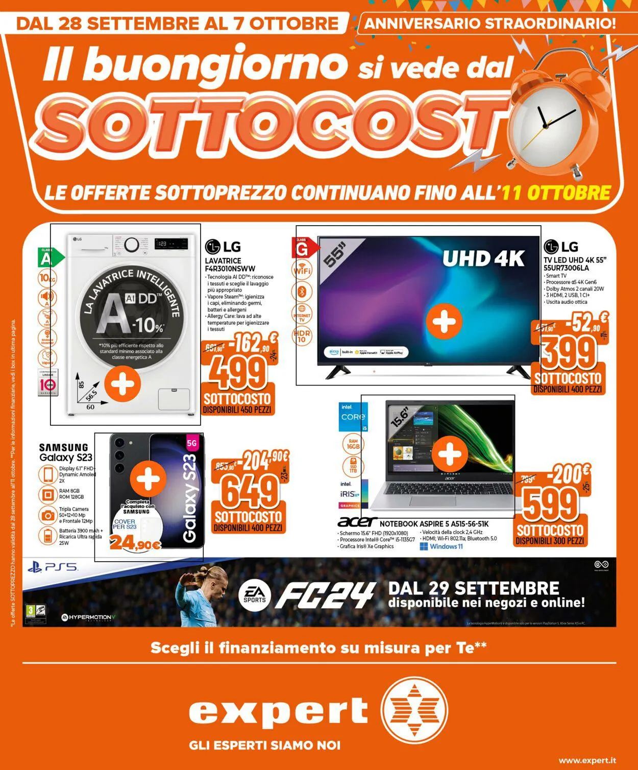 Expert Volantino attuale da 28 settembre a 11 ottobre di 2023 - Pagina del volantino 1