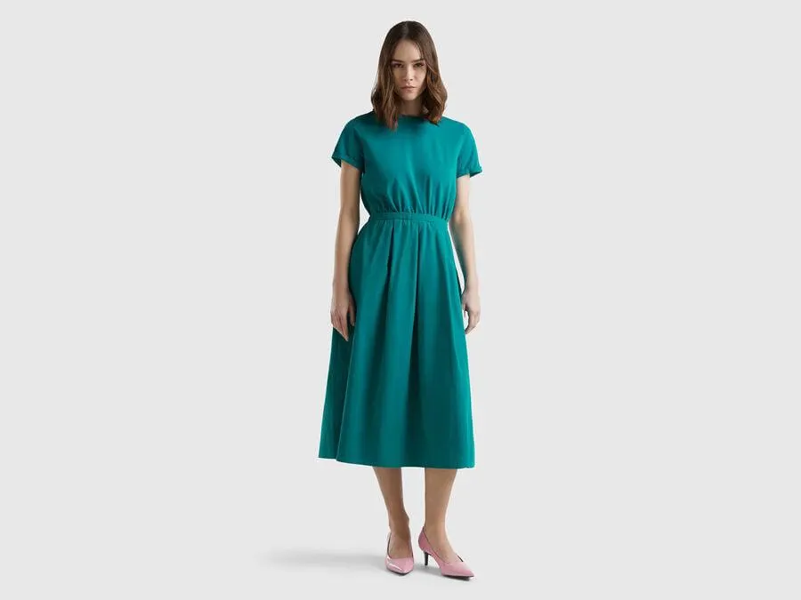 Vestito lungo in cotone