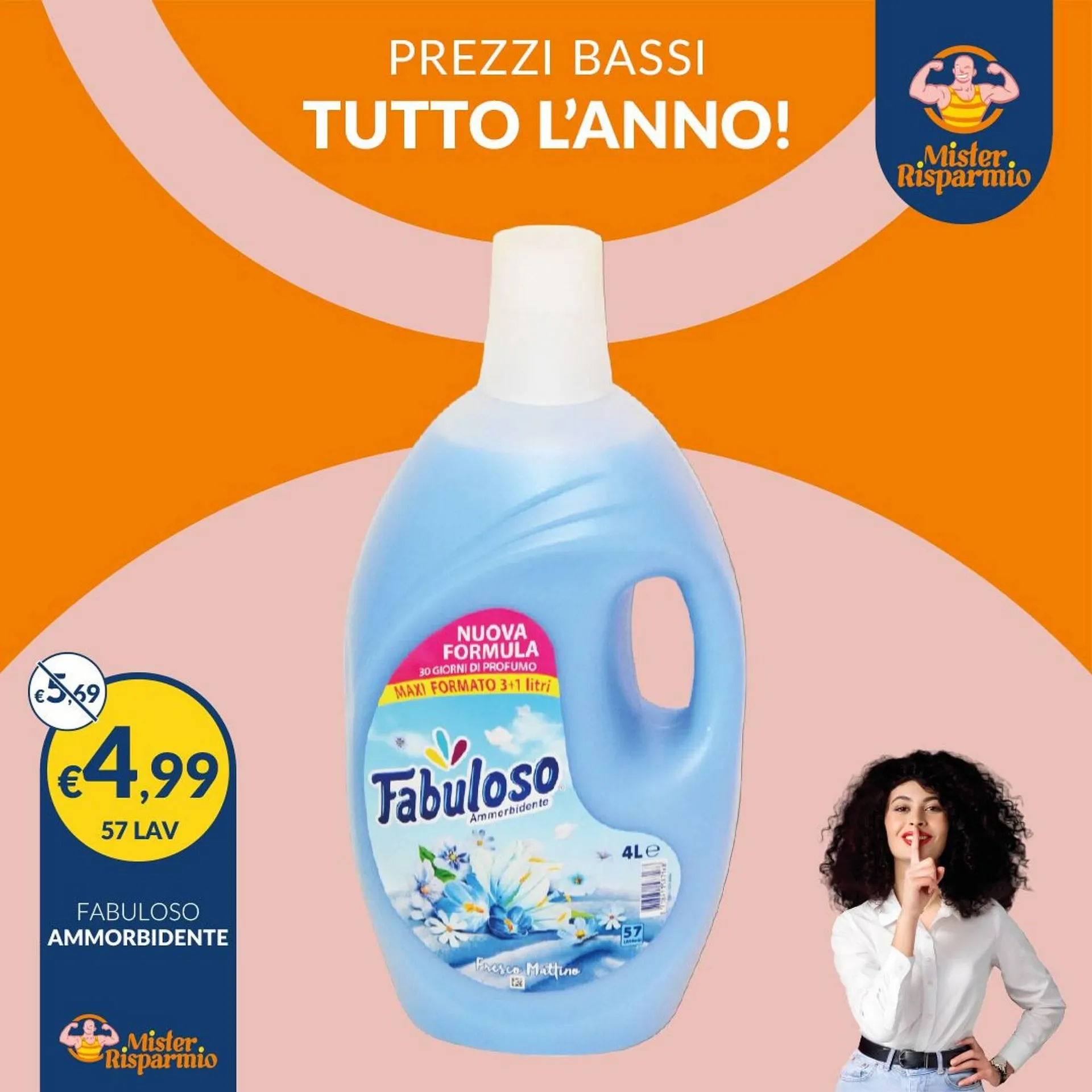 Volantino Mister Risparmio da 25 settembre a 2 ottobre di 2024 - Pagina del volantino 7