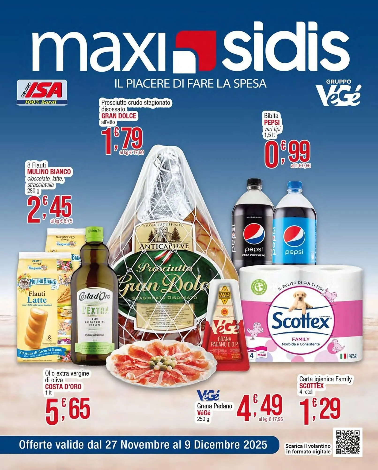 Volantino Maxi Sidis da 27 novembre a 9 dicembre di 2025 - Pagina del volantino 1