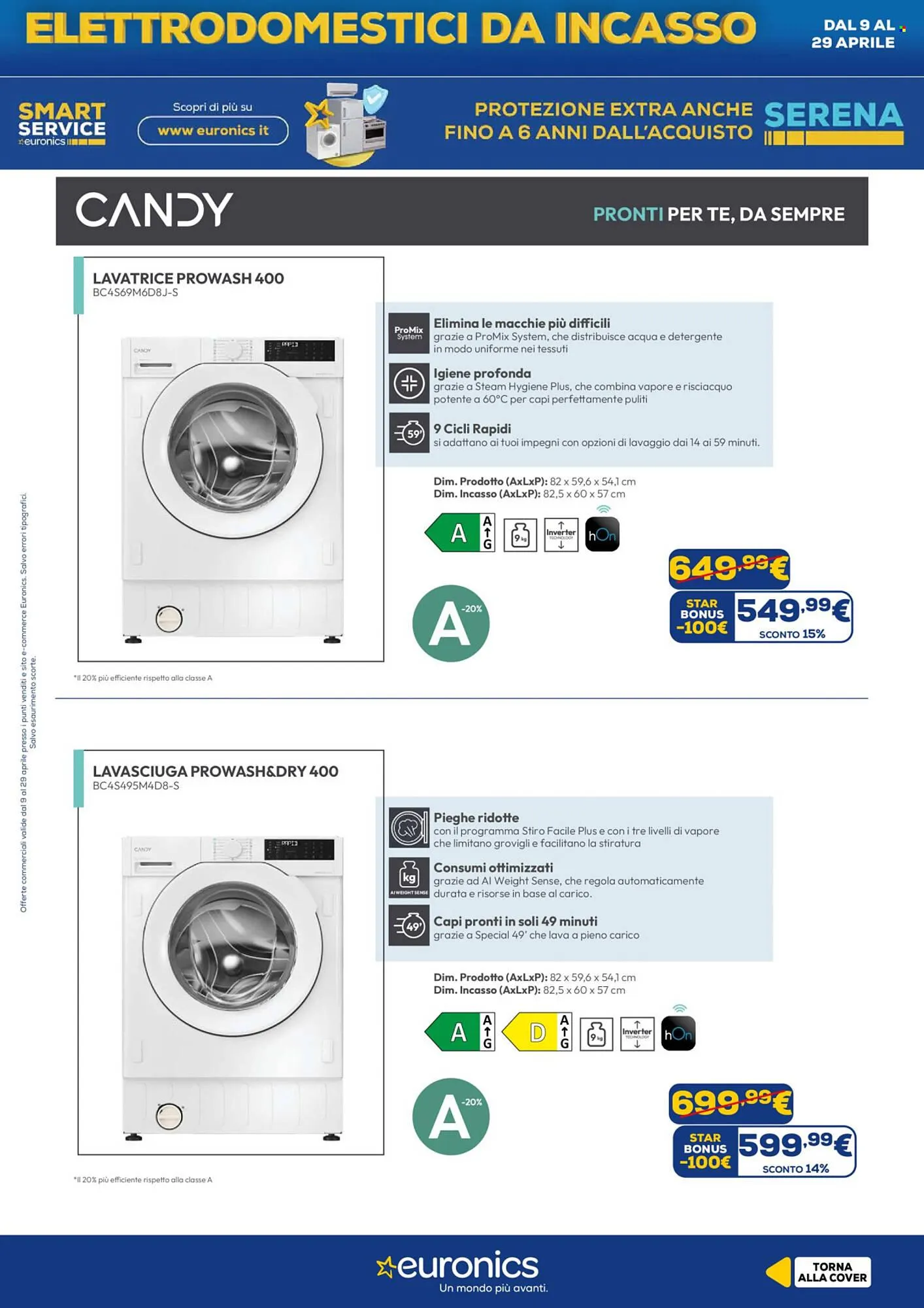 Volantino Euronics da 9 aprile a 29 aprile di 2026 - Pagina del volantino 16