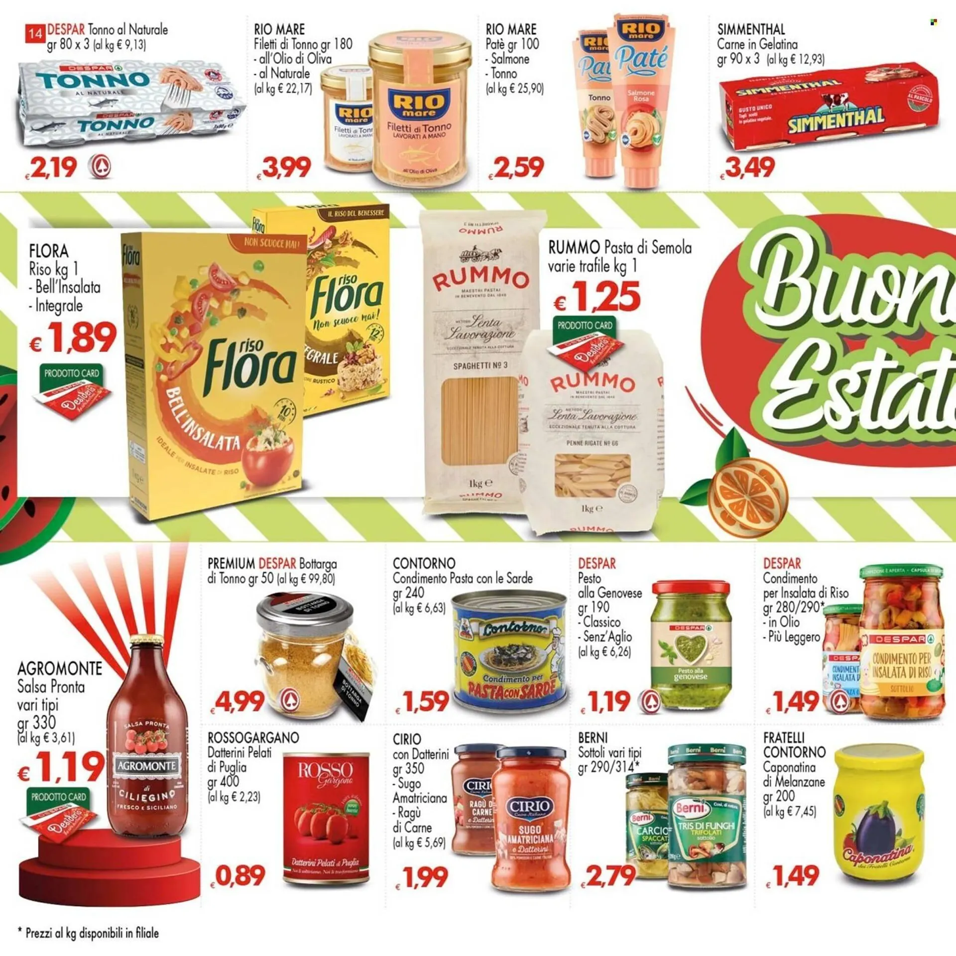 Volantino Despar da 31 luglio a 13 agosto di 2025 - Pagina del volantino 14