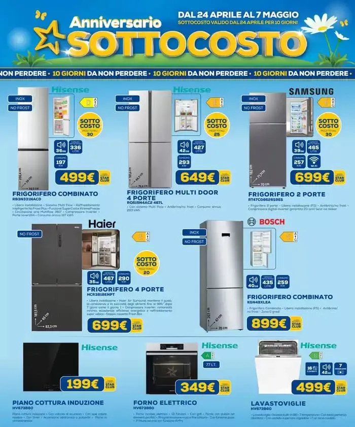 Anniversario Sottocosto da 24 aprile a 7 maggio di 2025 - Pagina del volantino 23