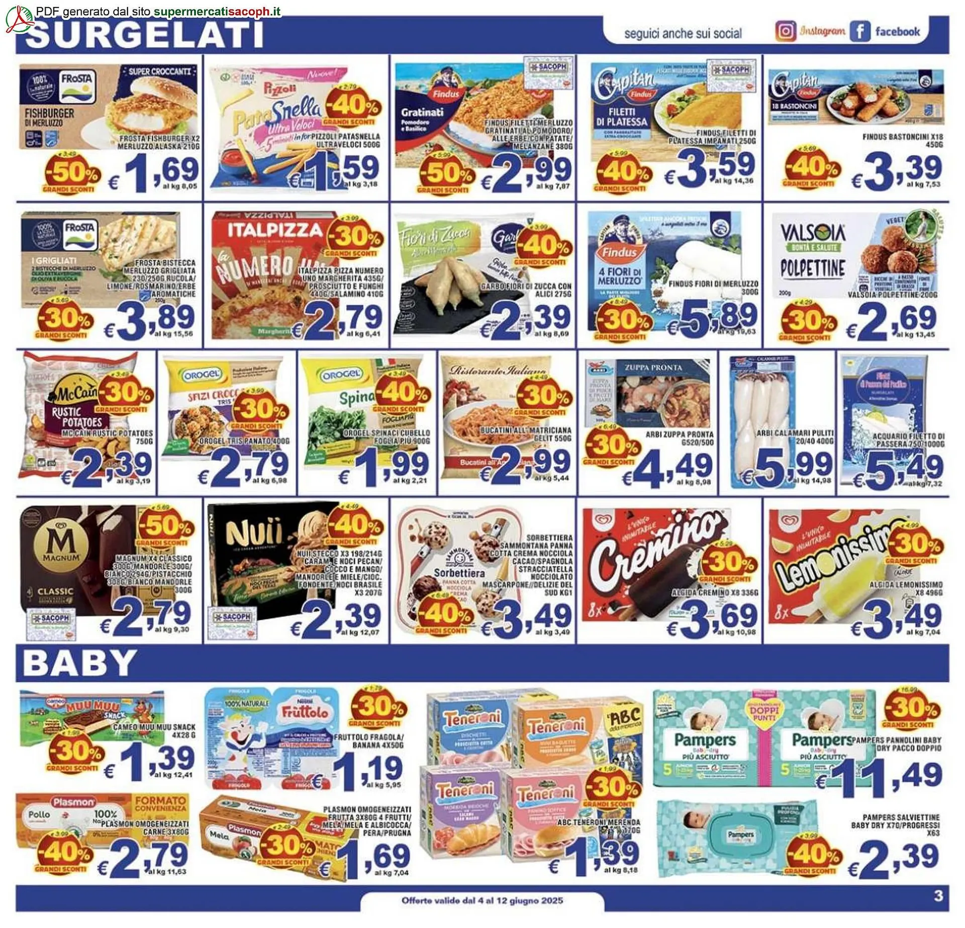 Volantino Sacoph da 4 giugno a 12 giugno di 2025 - Pagina del volantino 3