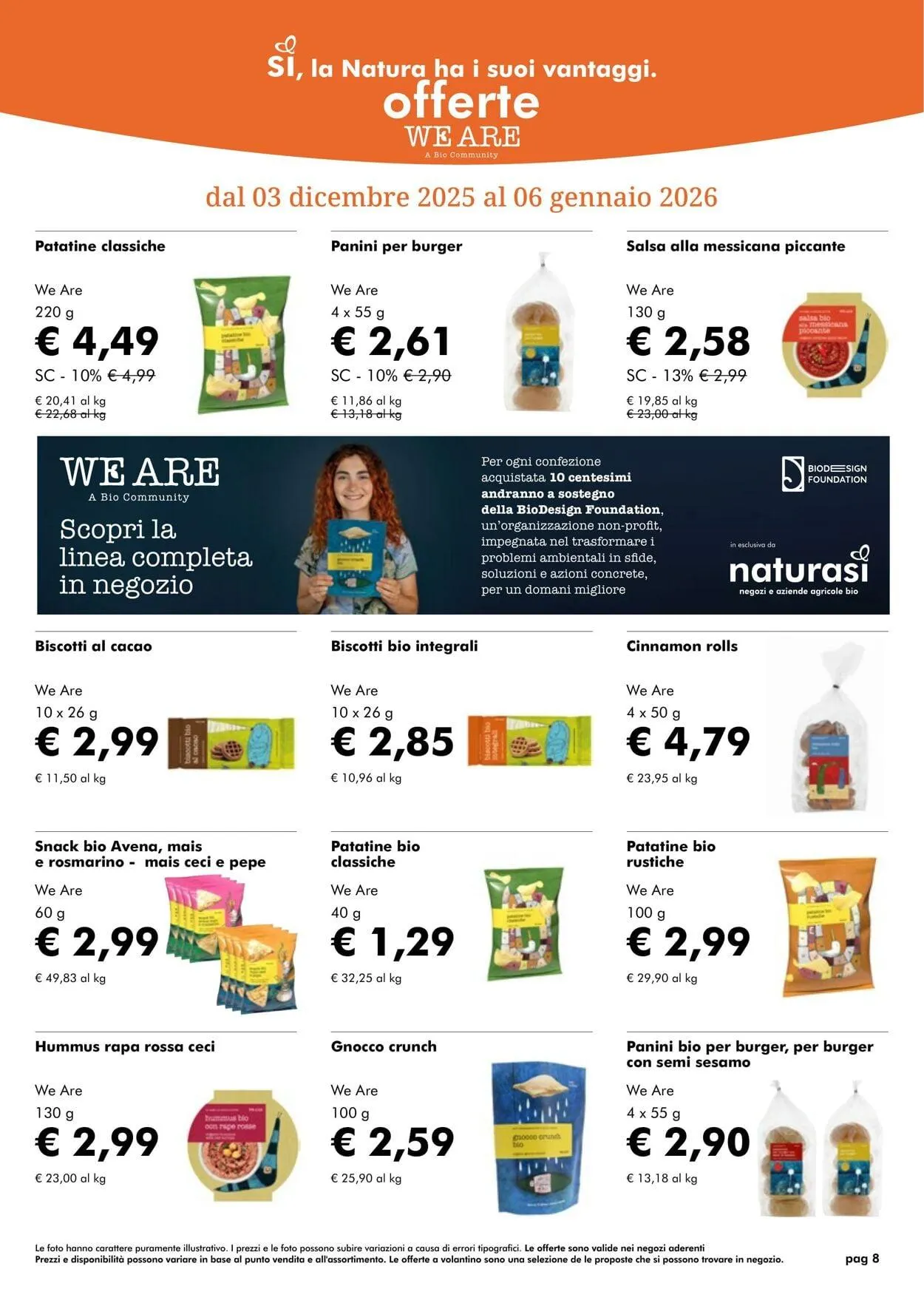 Natura Sì Volantino attuale da 1 dicembre a 1 gennaio di 2026 - Pagina del volantino 8