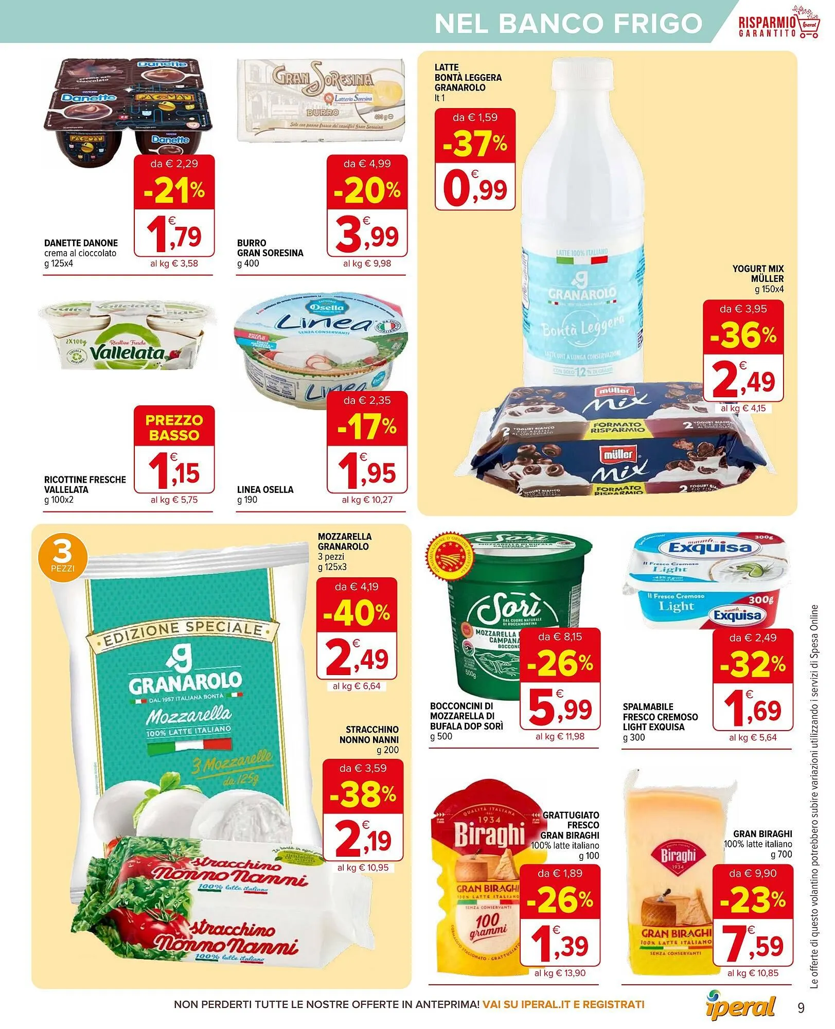 Volantino Iperal da 29 gennaio a 11 febbraio di 2025 - Pagina del volantino 9