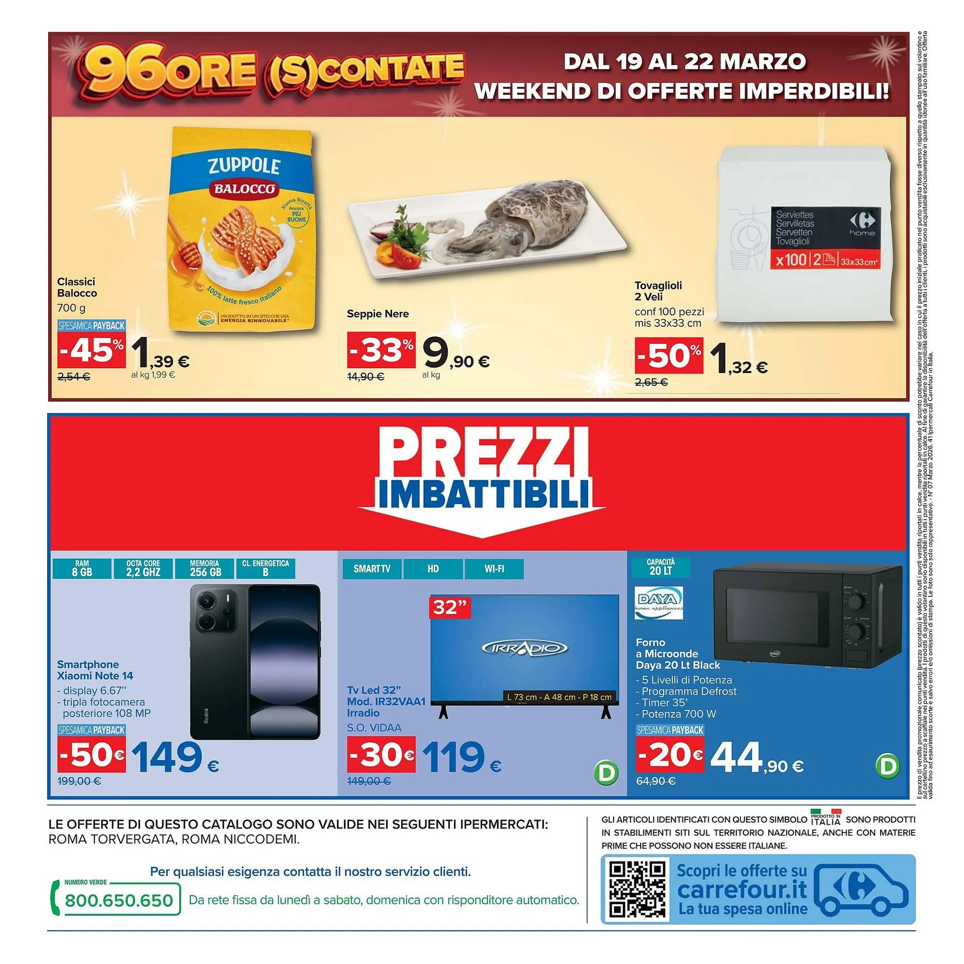 Volantino Carrefour da 13 marzo a 23 marzo di 2026 - Pagina del volantino 36