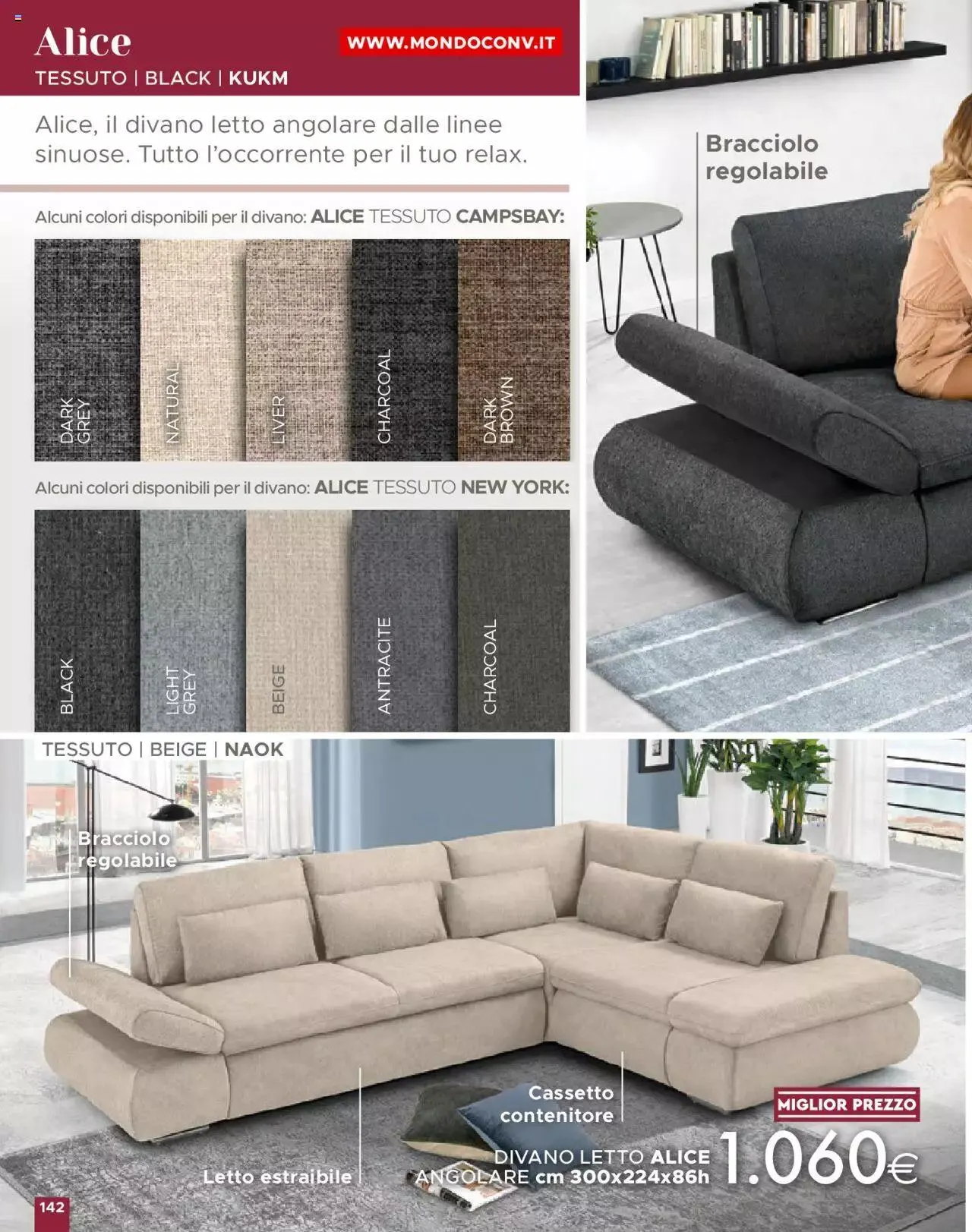 Volantino Mondo Convenienza da 1 ottobre a 31 dicembre di 2023 - Pagina del volantino 144