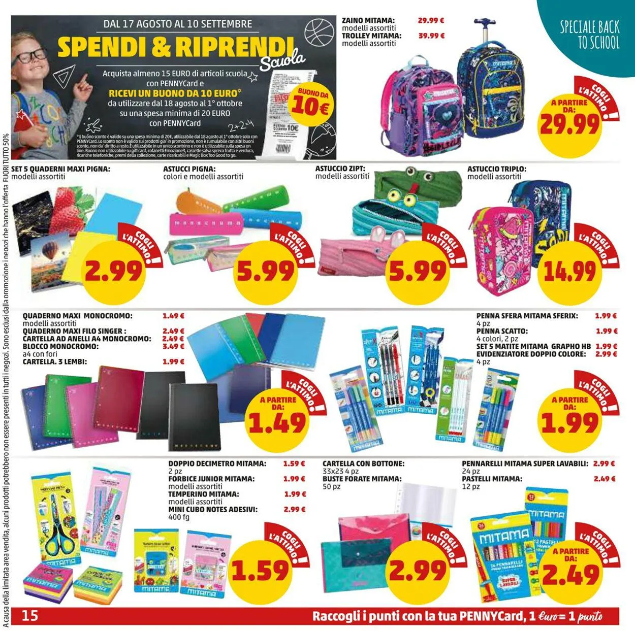 Penny Market Volantino attuale da 17 agosto a 27 agosto di 2023 - Pagina del volantino 15
