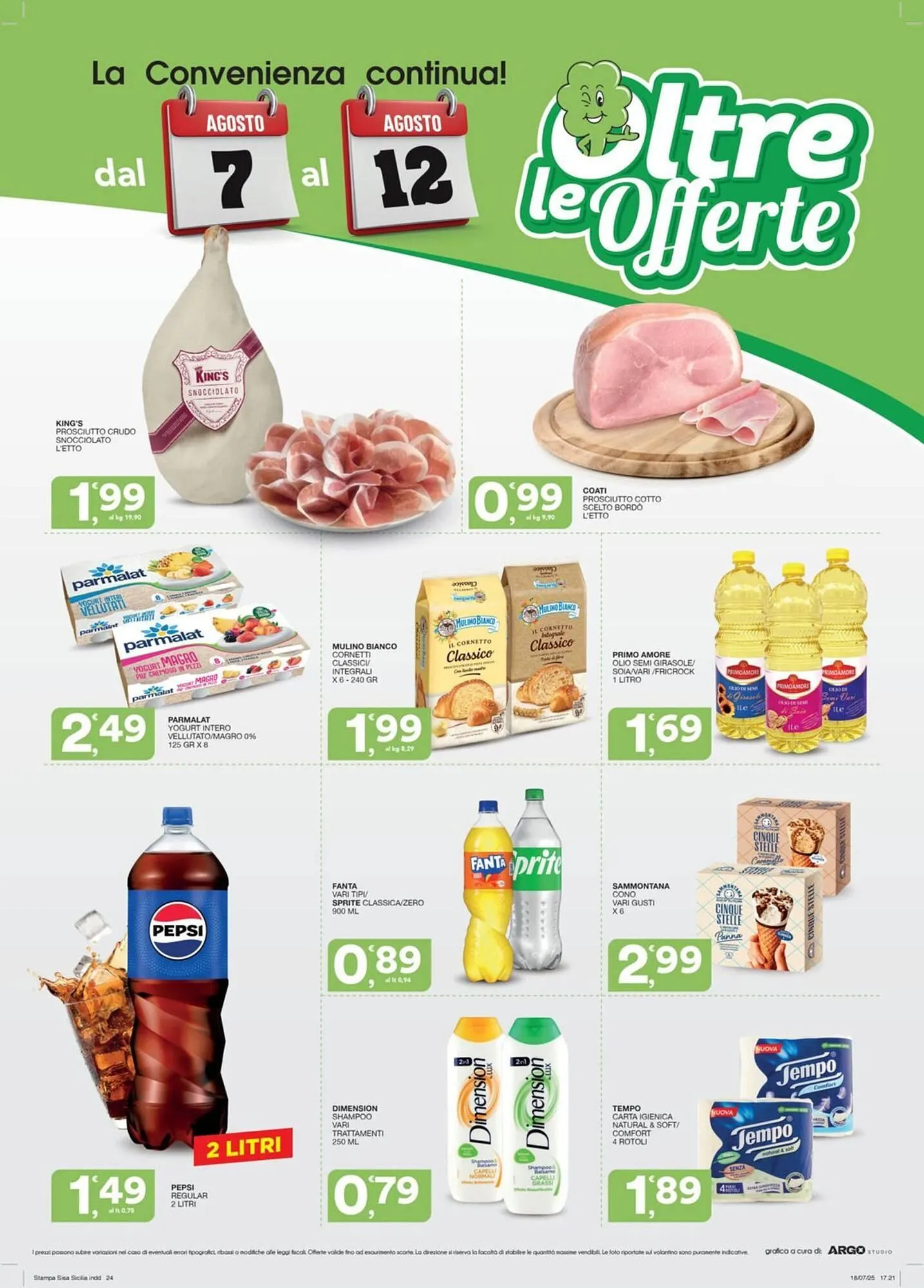 Volantino Sisa da 31 luglio a 12 agosto di 2025 - Pagina del volantino 24