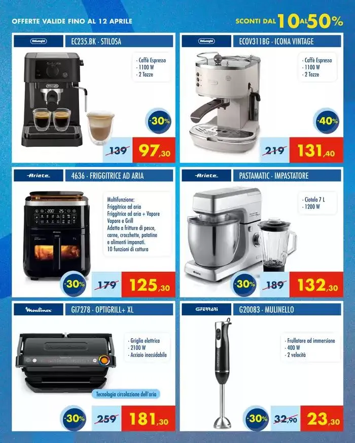 Sconti dal 10% al 50% da 20 marzo a 12 aprile di 2025 - Pagina del volantino 7
