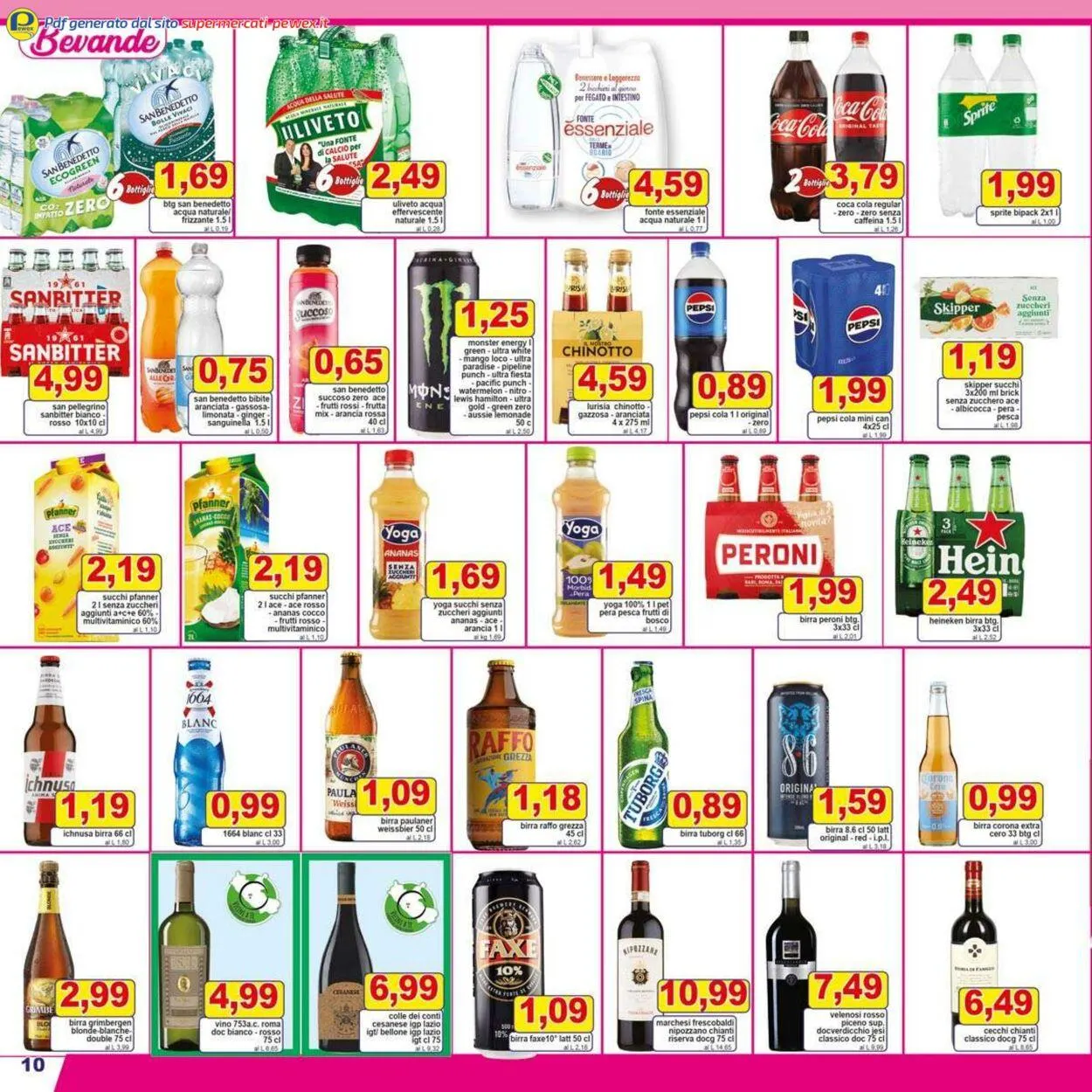 Pewex Volantino attuale da 18 marzo a 1 aprile di 2025 - Pagina del volantino 10