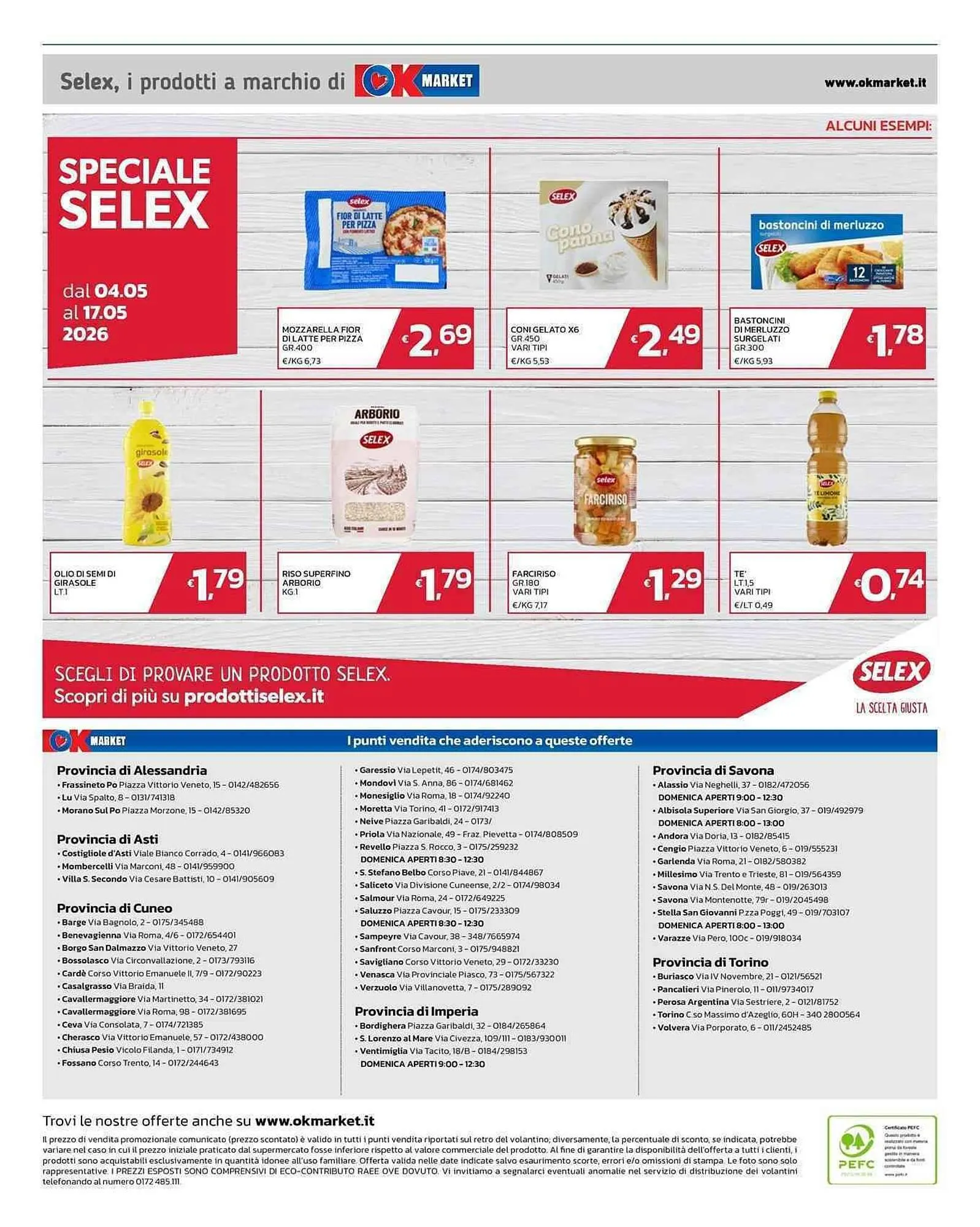 Volantino Ok Market da 4 maggio a 17 maggio di 2026 - Pagina del volantino 8