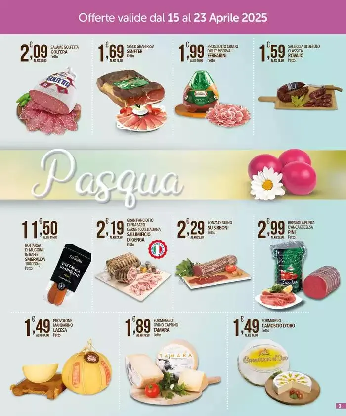 Buona Pasqua da 15 aprile a 23 aprile di 2025 - Pagina del volantino 3