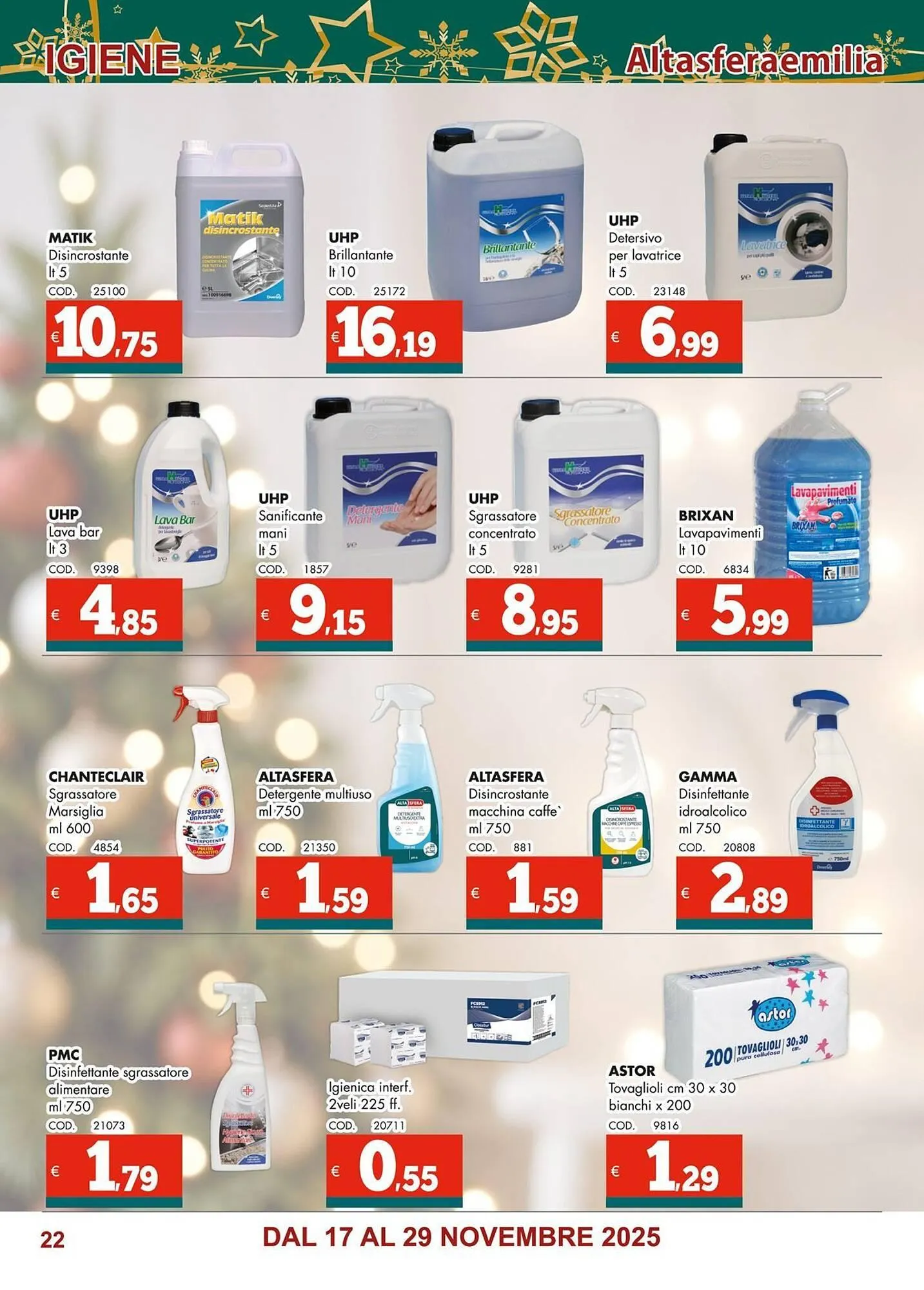 Volantino Altasfera da 17 novembre a 29 novembre di 2025 - Pagina del volantino 22