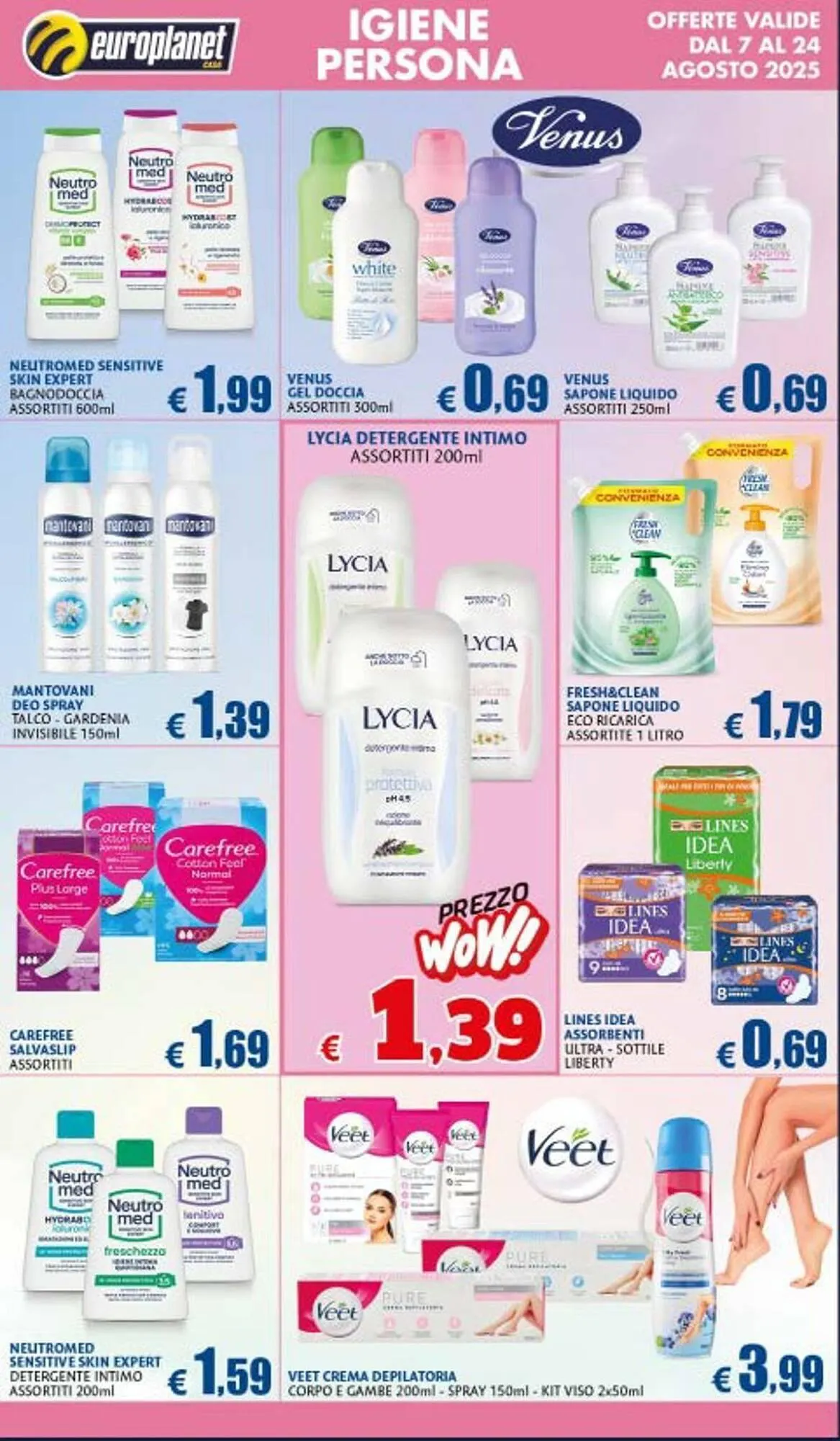 Volantino Europlanet Casa da 7 agosto a 24 agosto di 2025 - Pagina del volantino 3