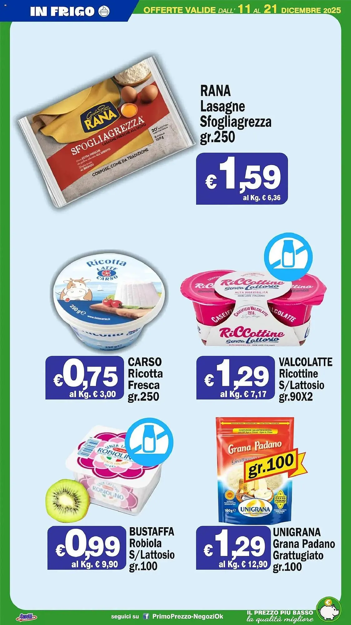 Volantino Primo Prezzo da 11 dicembre a 21 dicembre di 2025 - Pagina del volantino 46