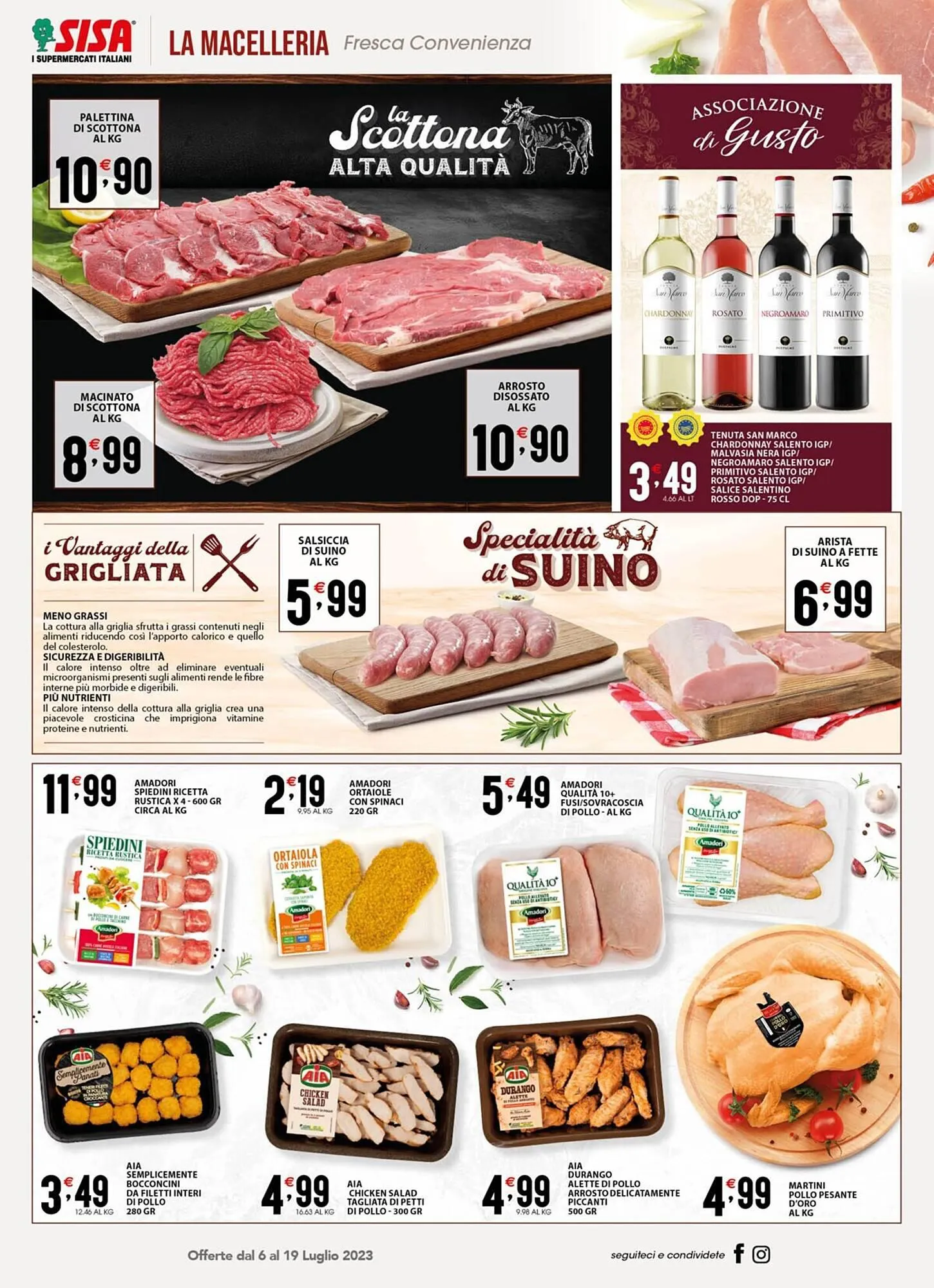 Volantino Sisa da 6 luglio a 19 luglio di 2023 - Pagina del volantino 3