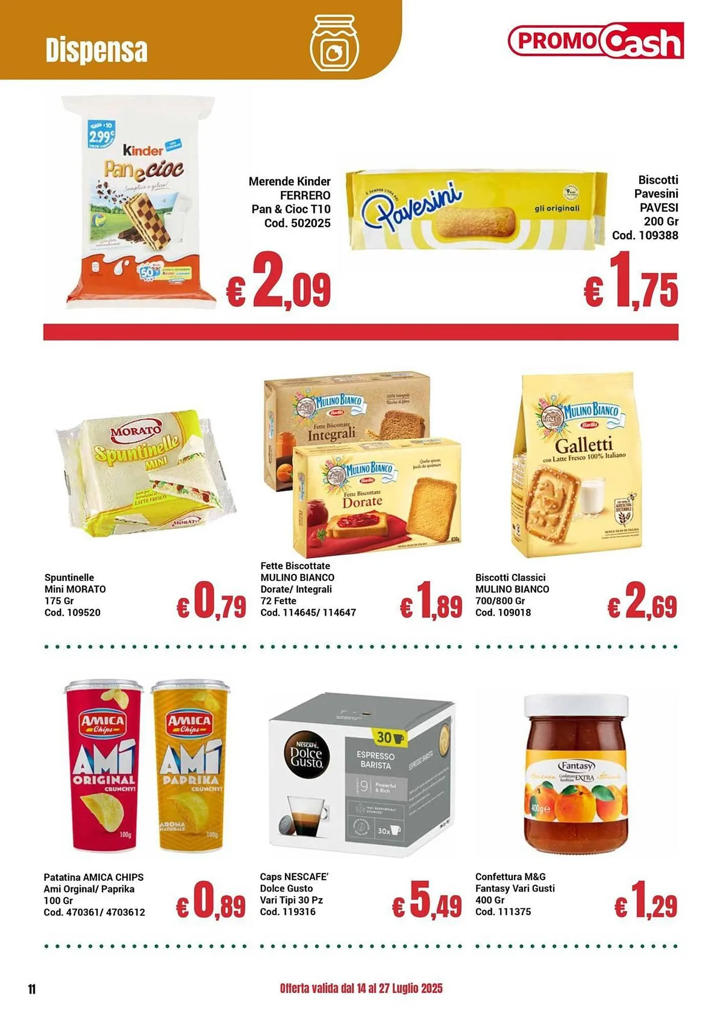 Volantino Centro Cash da 14 luglio a 27 luglio di 2025 - Pagina del volantino 11